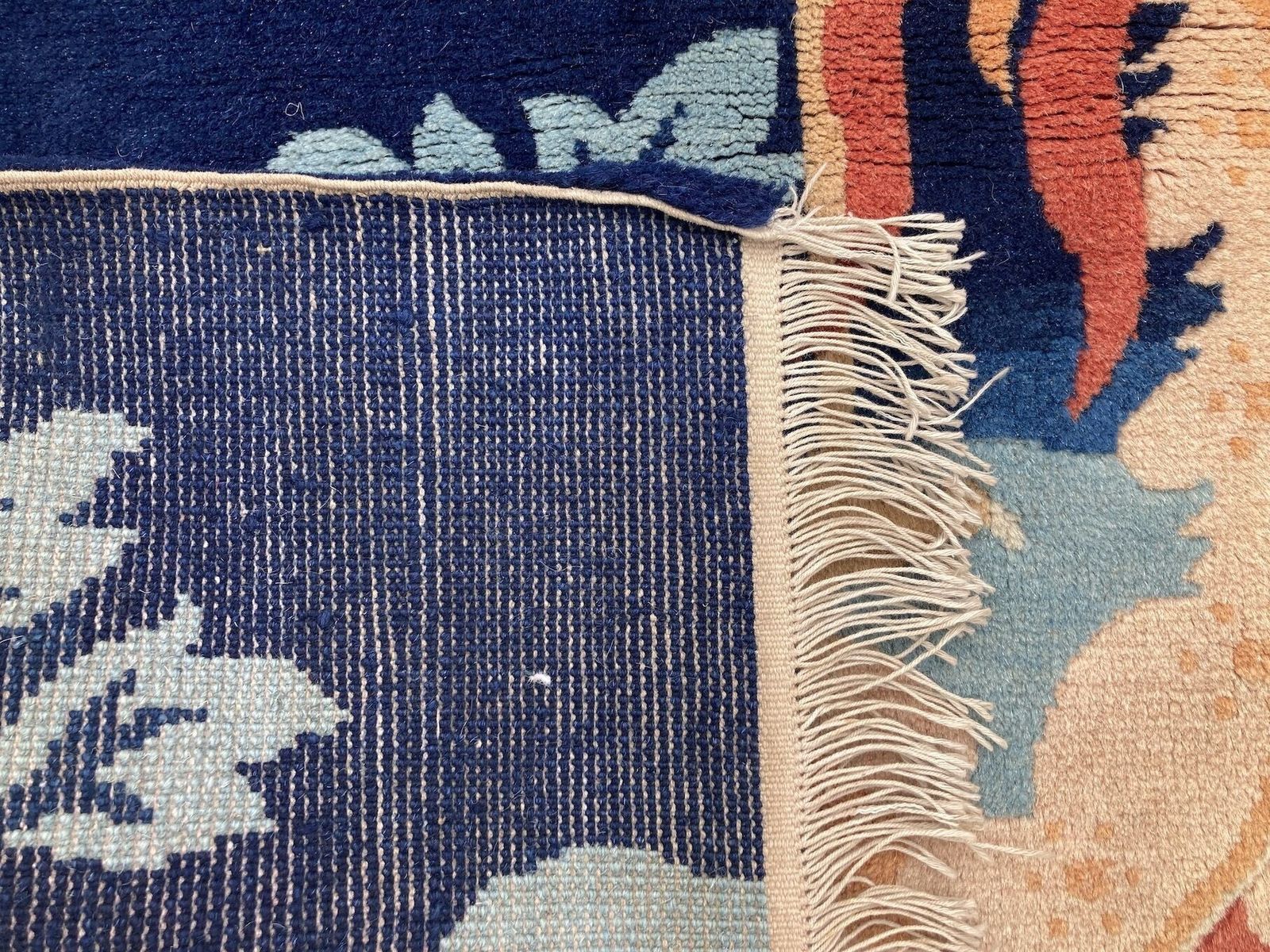 photo buy Vintage Chinese Pao Tao Rug 1.52m X 0.91m