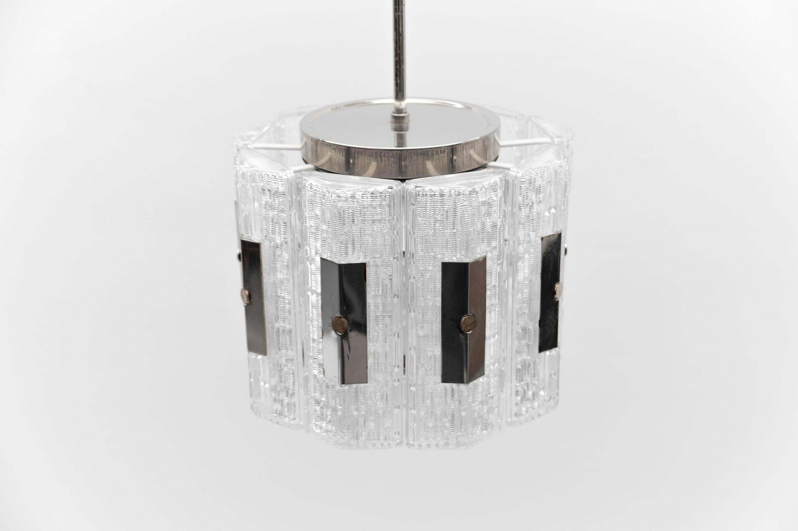 Crystal Glass Chandelier By Kaiser Leuchten, 1960s Germany photo buy