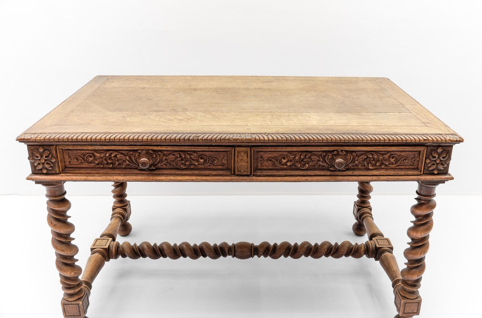photo furniture Late 19th Century French Barley Twist Writing Desk