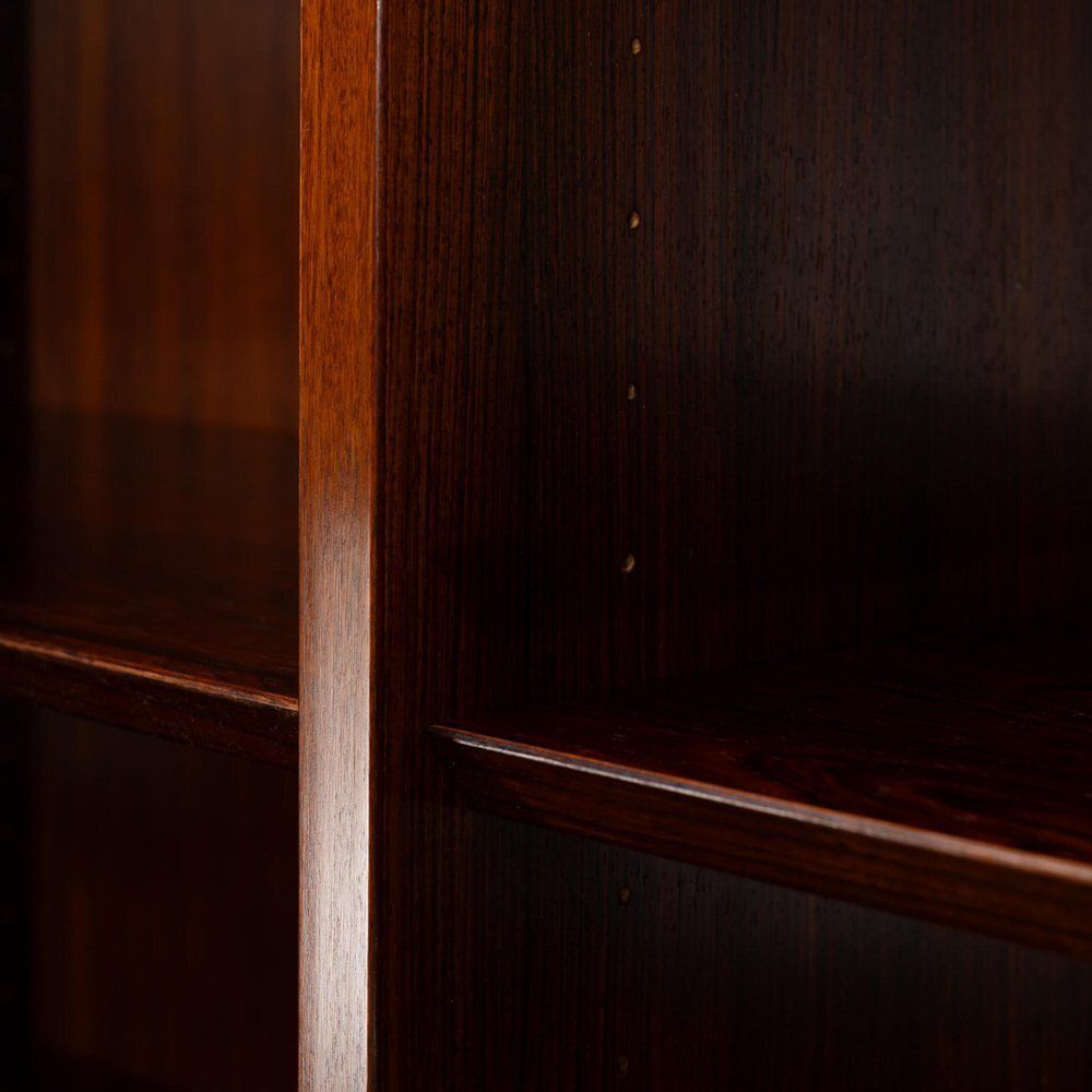 Mid Century Modern Danish High Rosewood Bookcase From Hundevad & Co., 1960s photo vinterior