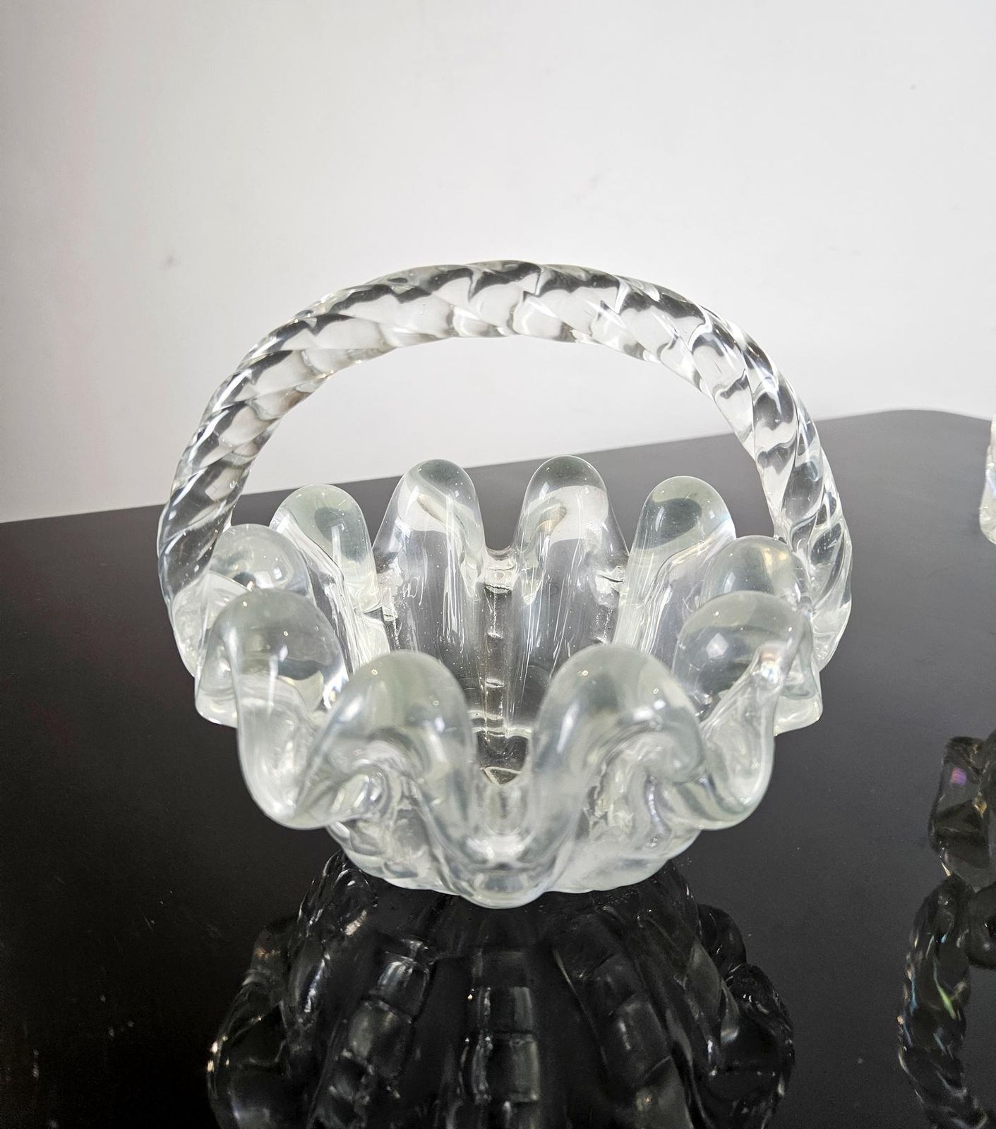 Pair Of Grosse Costolature Bowl By Ercole Barovier For Barovier & Toso, 1940's photo 1154.0