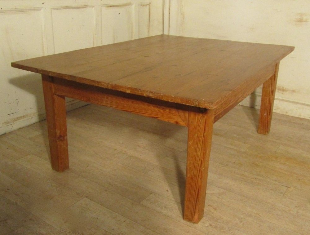 Pine Farmhouse Coffee Table photo furniture