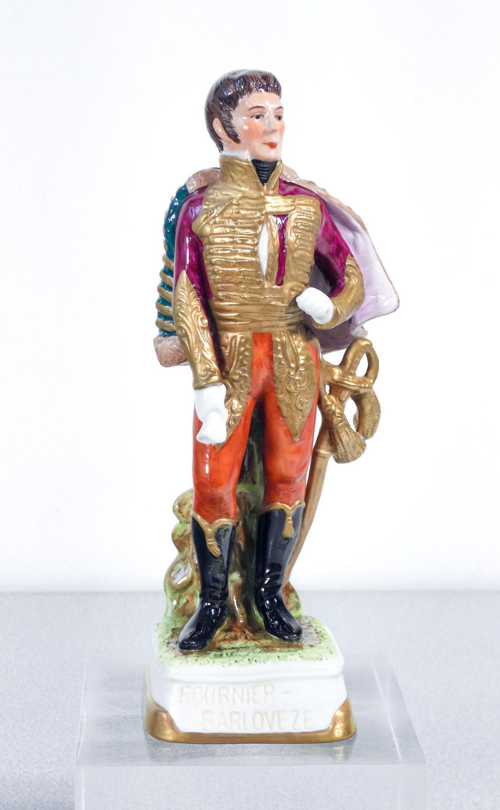 Sculpture Depicting General Fournier Sarlovèze, Bourdois & Bloch photo for sale