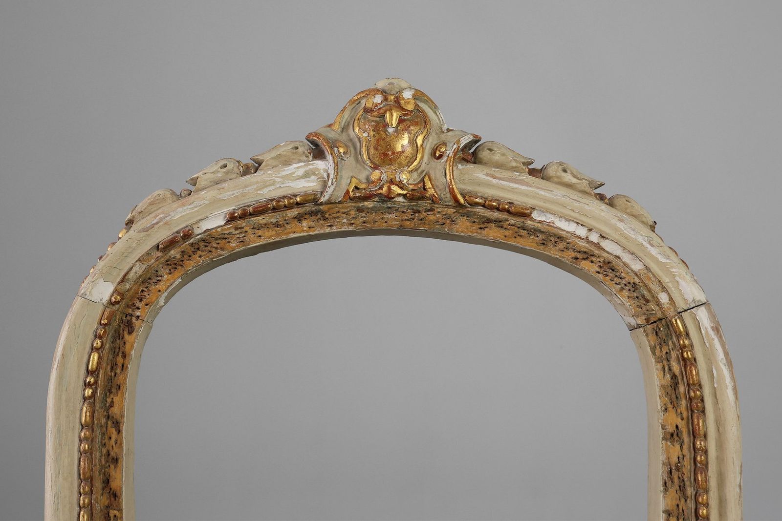 Antique Louis XV Chair In Carved Wood, 1800s photo for sale