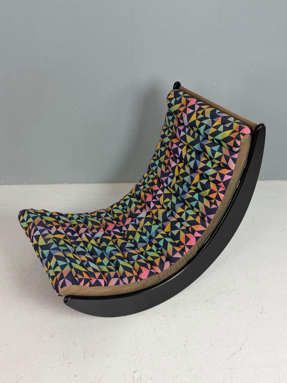 Verner Panton Original "Relaxer 2" Rocking Chair By Rosenthal, 1970s photo 2446.0