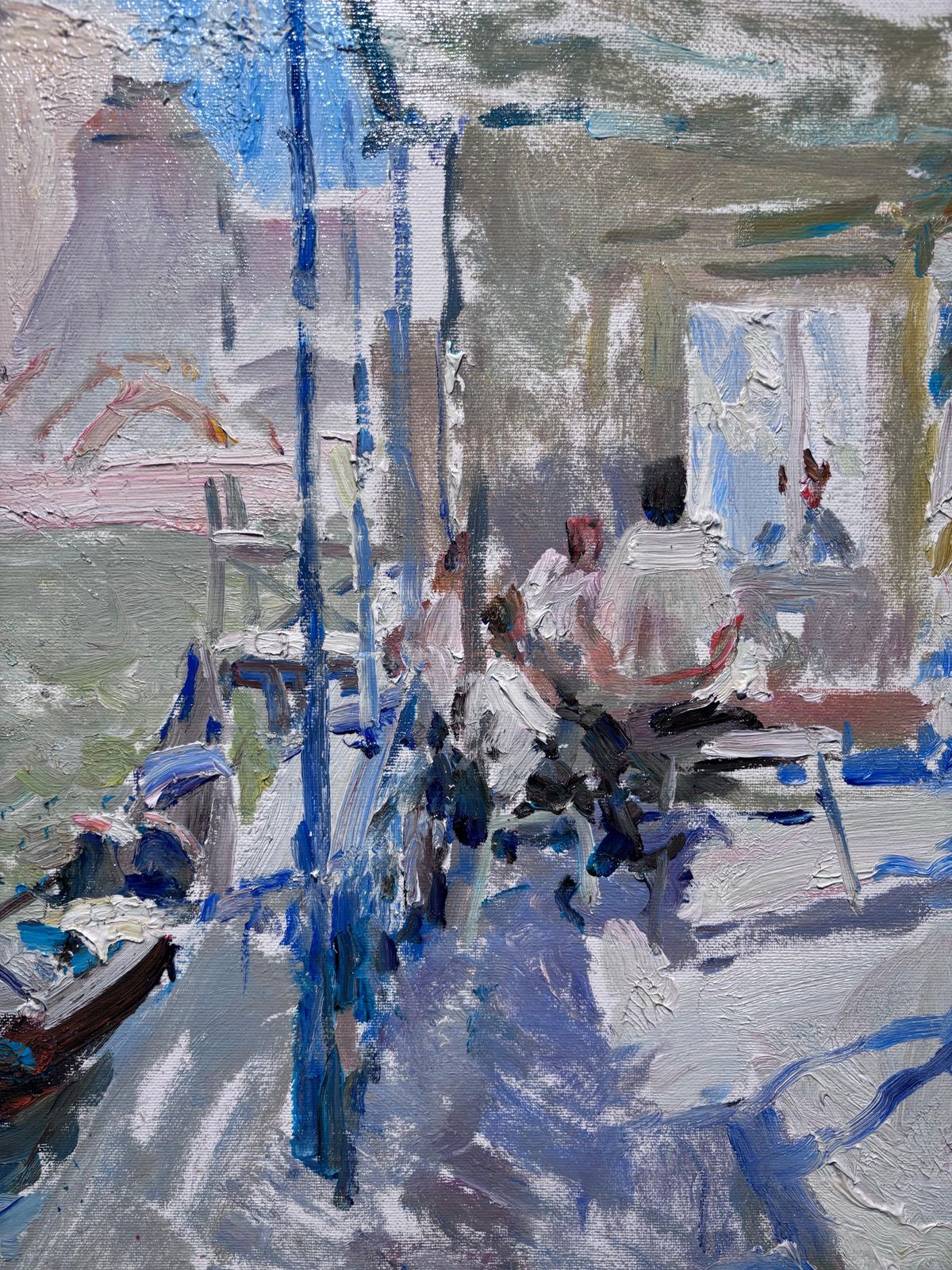 Georgij Morozvenice Light    Oil  Cm. 55 X 60 19991999 photo for sale