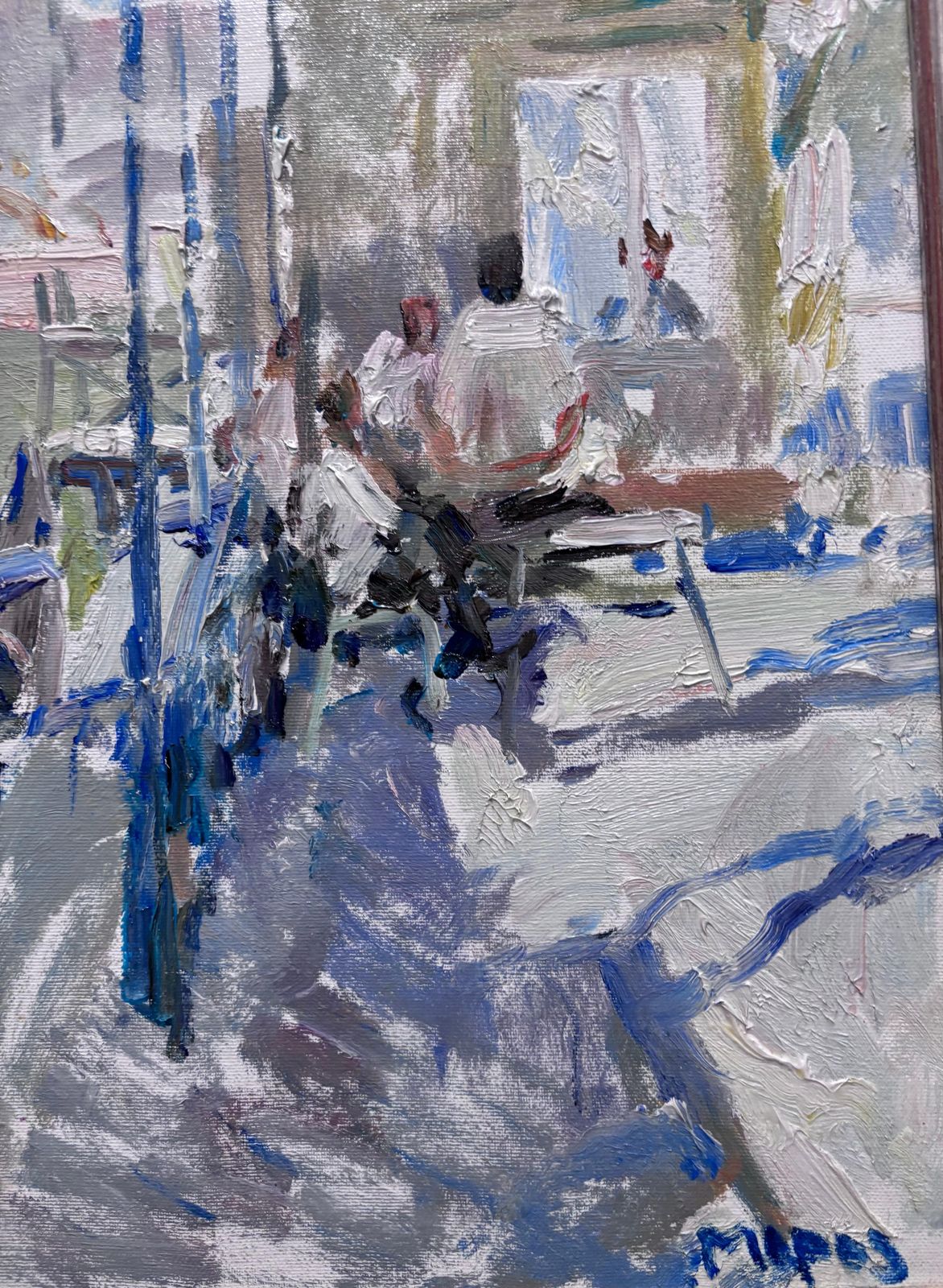 Georgij Morozvenice Light    Oil  Cm. 55 X 60 19991999 photo vinterior