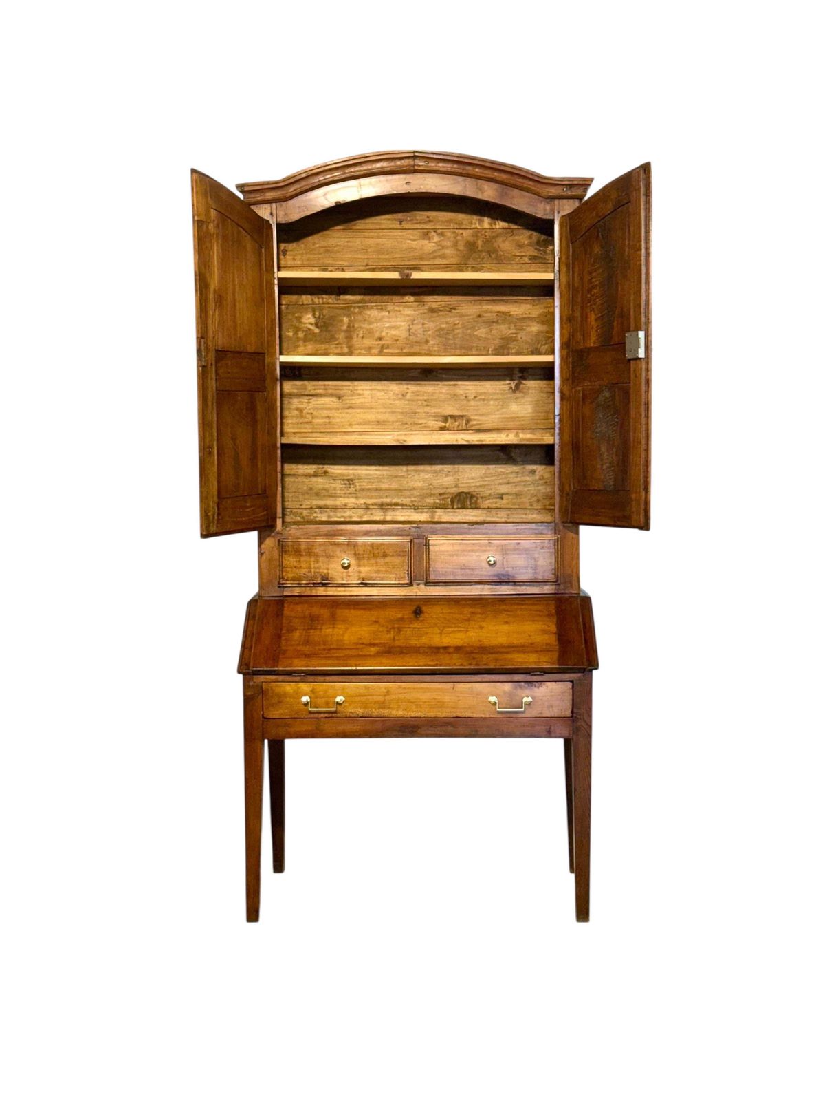 French Louis XVI Period Walnut Secretaire Desk, Circa 1780 photo 5292.0