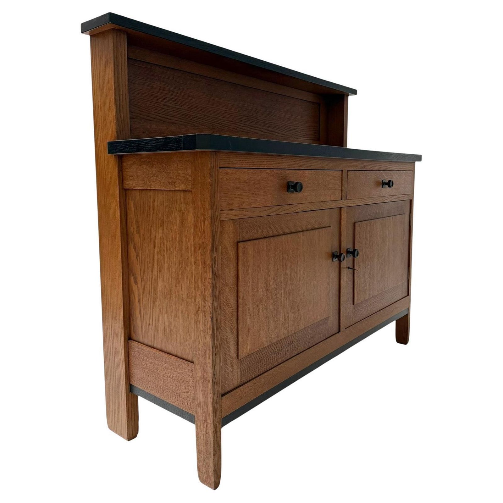 Art Deco Modernist Credenza Or Sideboard By H. Fels For L.O.V. Oosterbeek