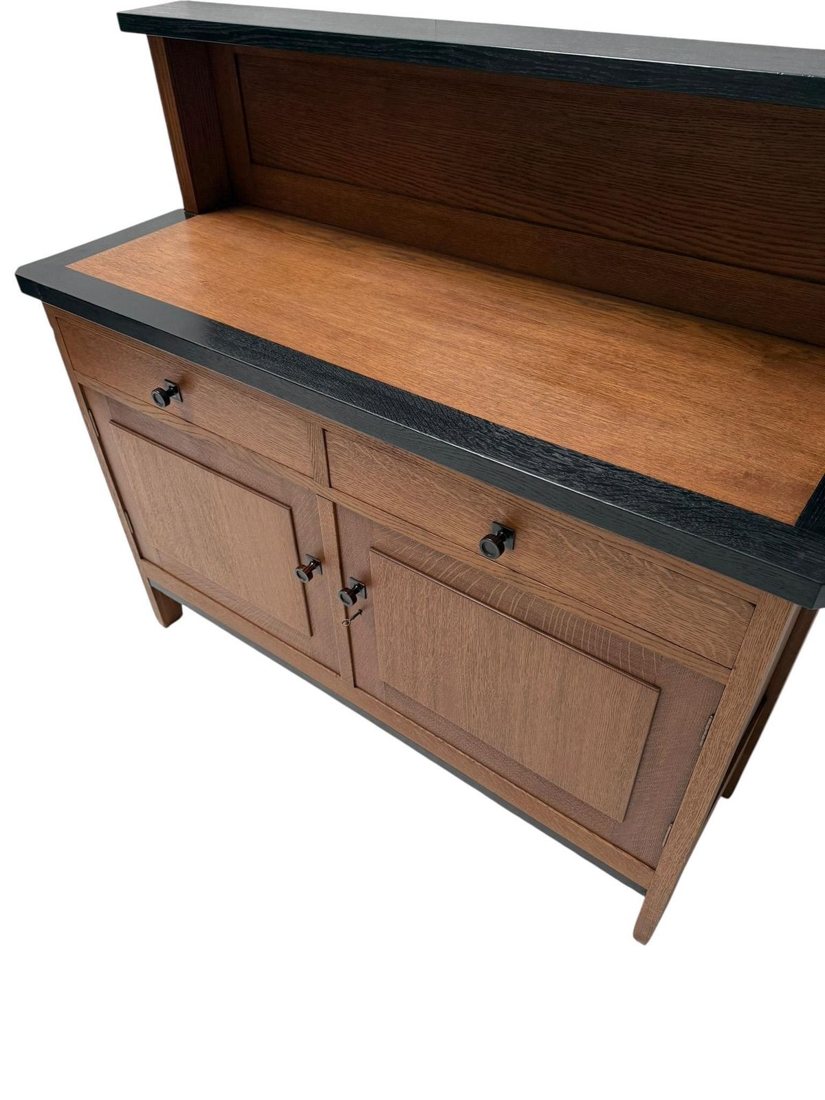 Art Deco Modernist Credenza Or Sideboard By H. Fels For L.O.V. Oosterbeek photo vintage