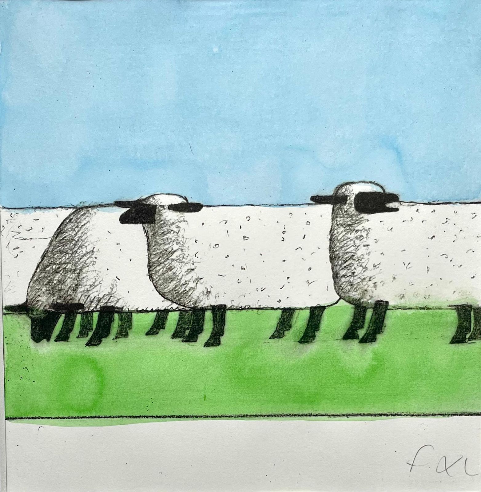 François Xavier Lalannefrancois Xavier Lalanne (1927 2008), Sheeps, Unique Work2004 photo Art