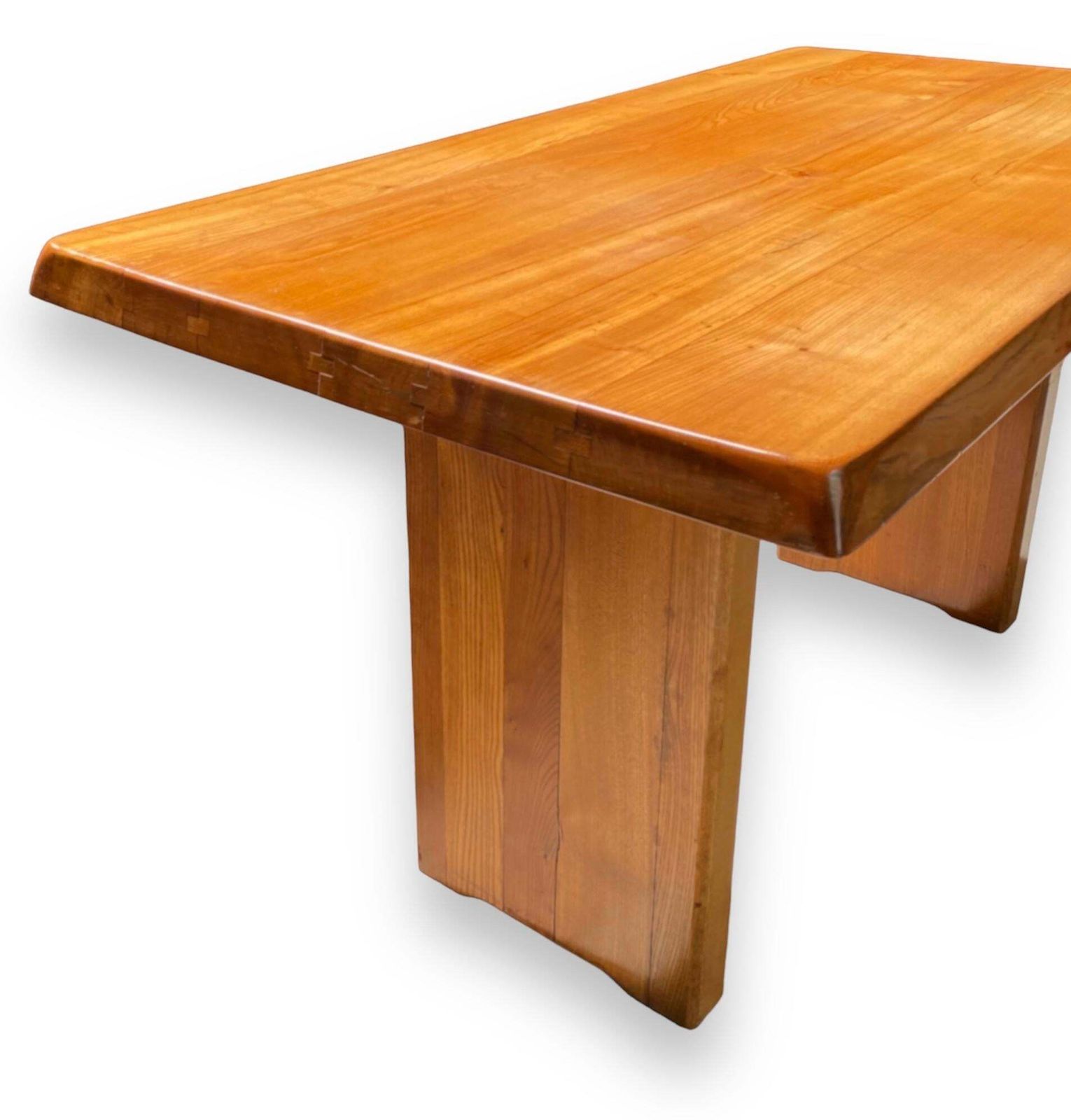 photo buy Pierre Chapo   T14a Table And Benches Set   Circa 1970