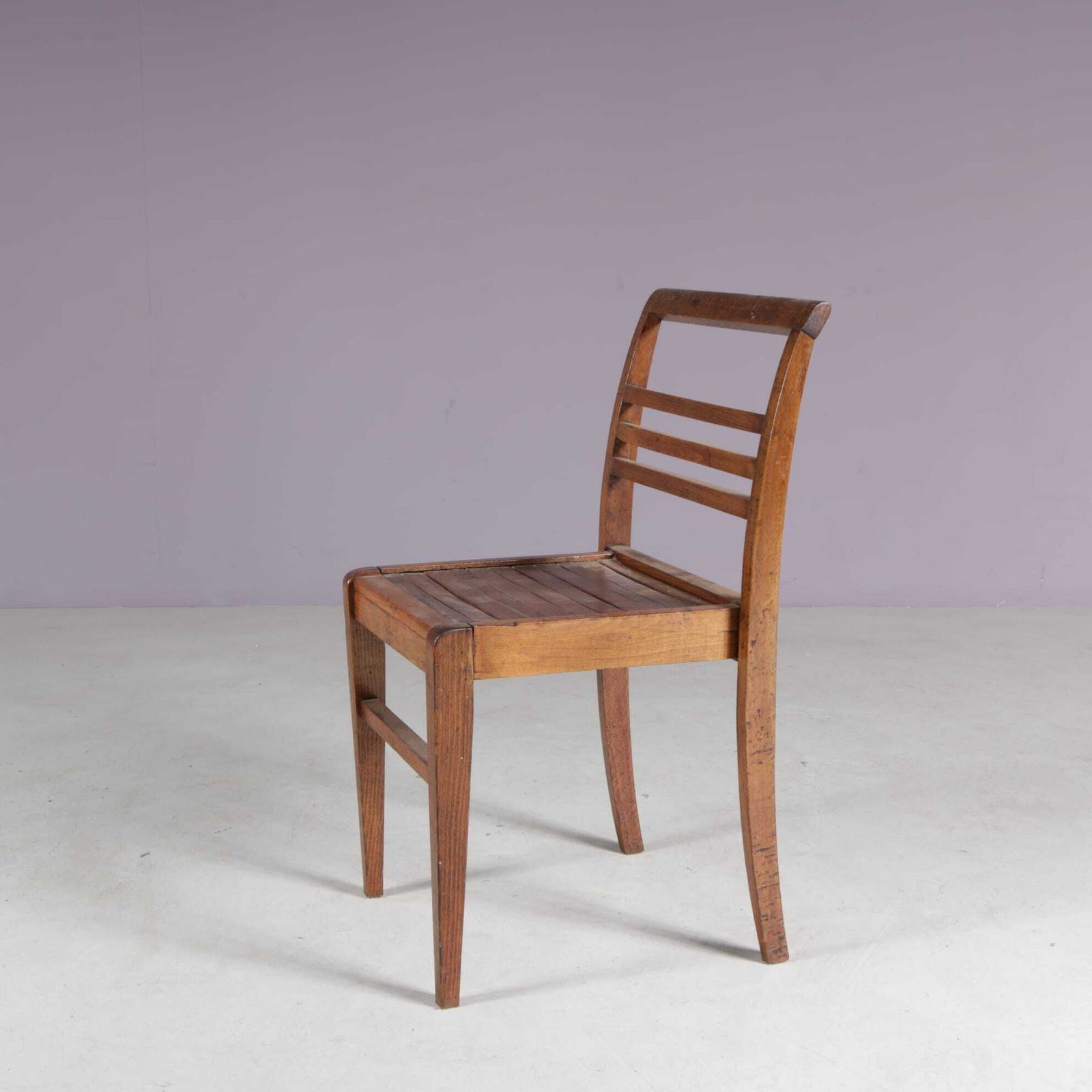 1950s Side Chair By René Gabriel From France photo vintage