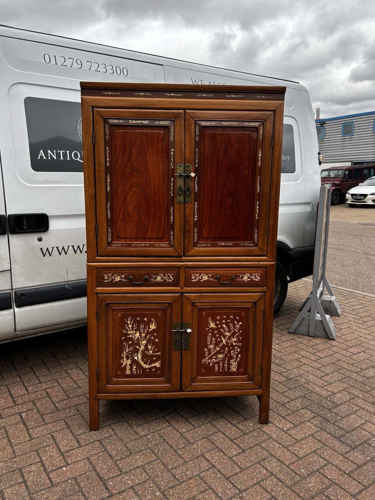 Chinese Cupboard, Loads Of Storage, Superb Cocktail Cabinet. photo furniture