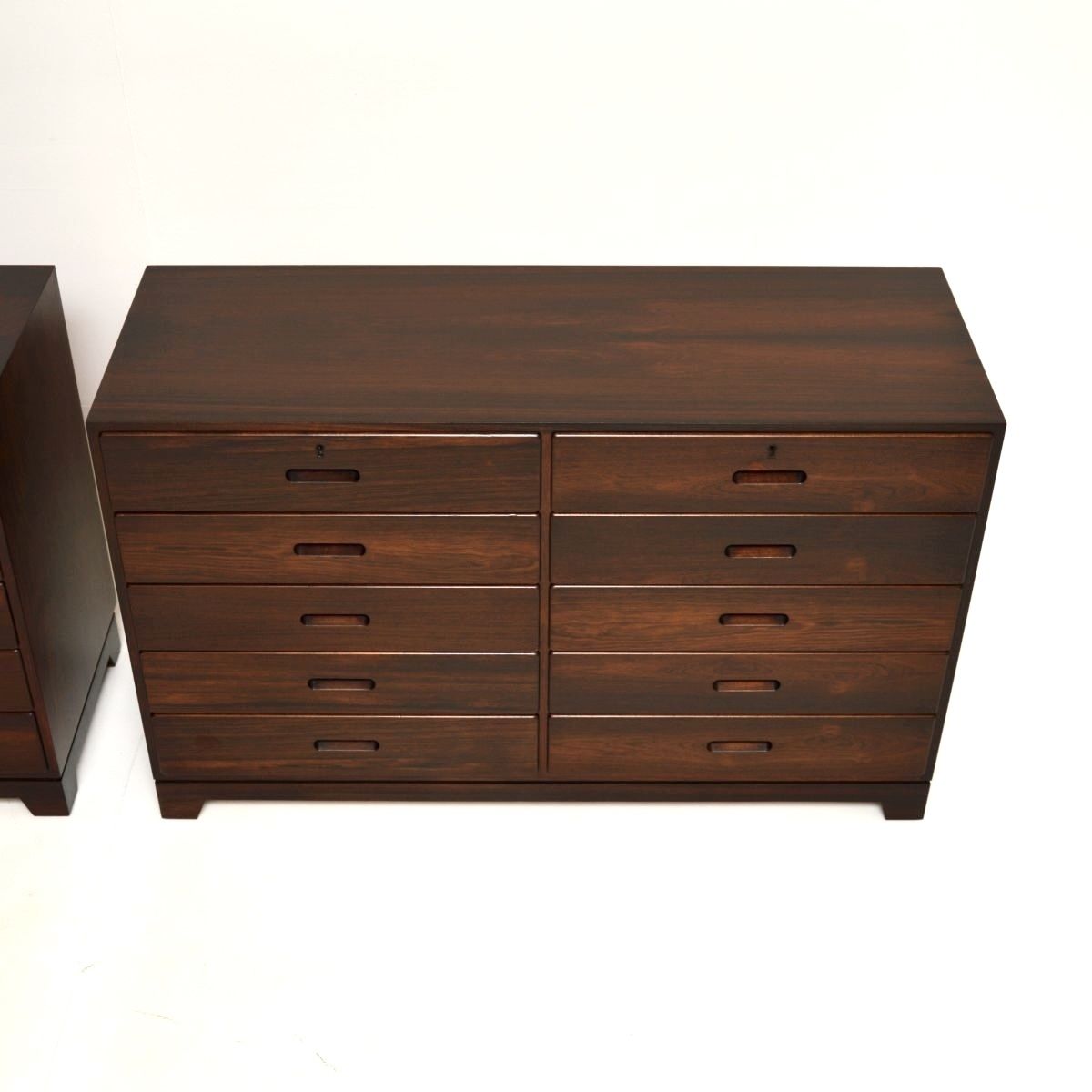 Pair Of Vintage Danish Rosewood Chests By Kai Winding photo vinterior