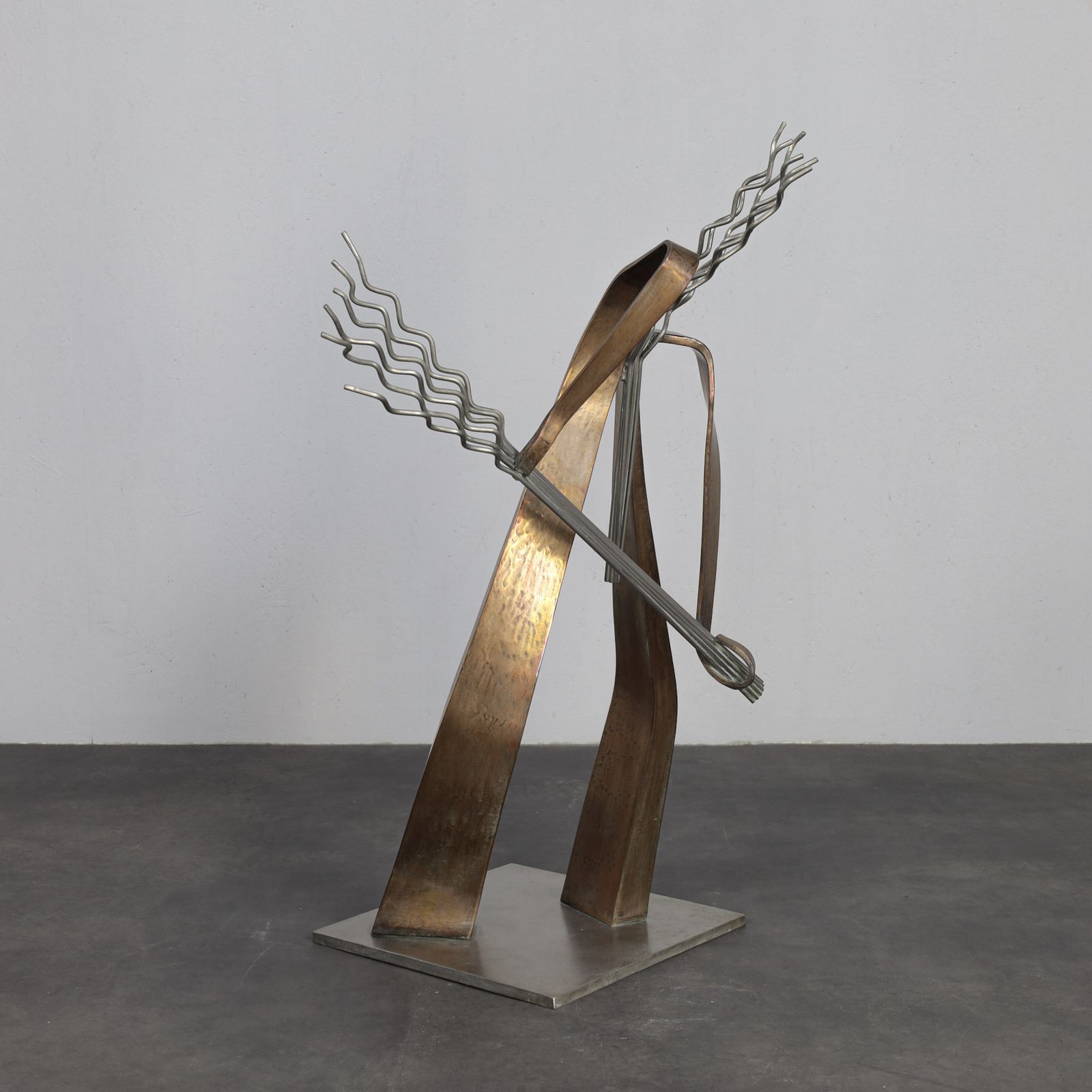 The Chord (Het Akkoord) Abstract Sculpture By André Van Der Linden photo for sale