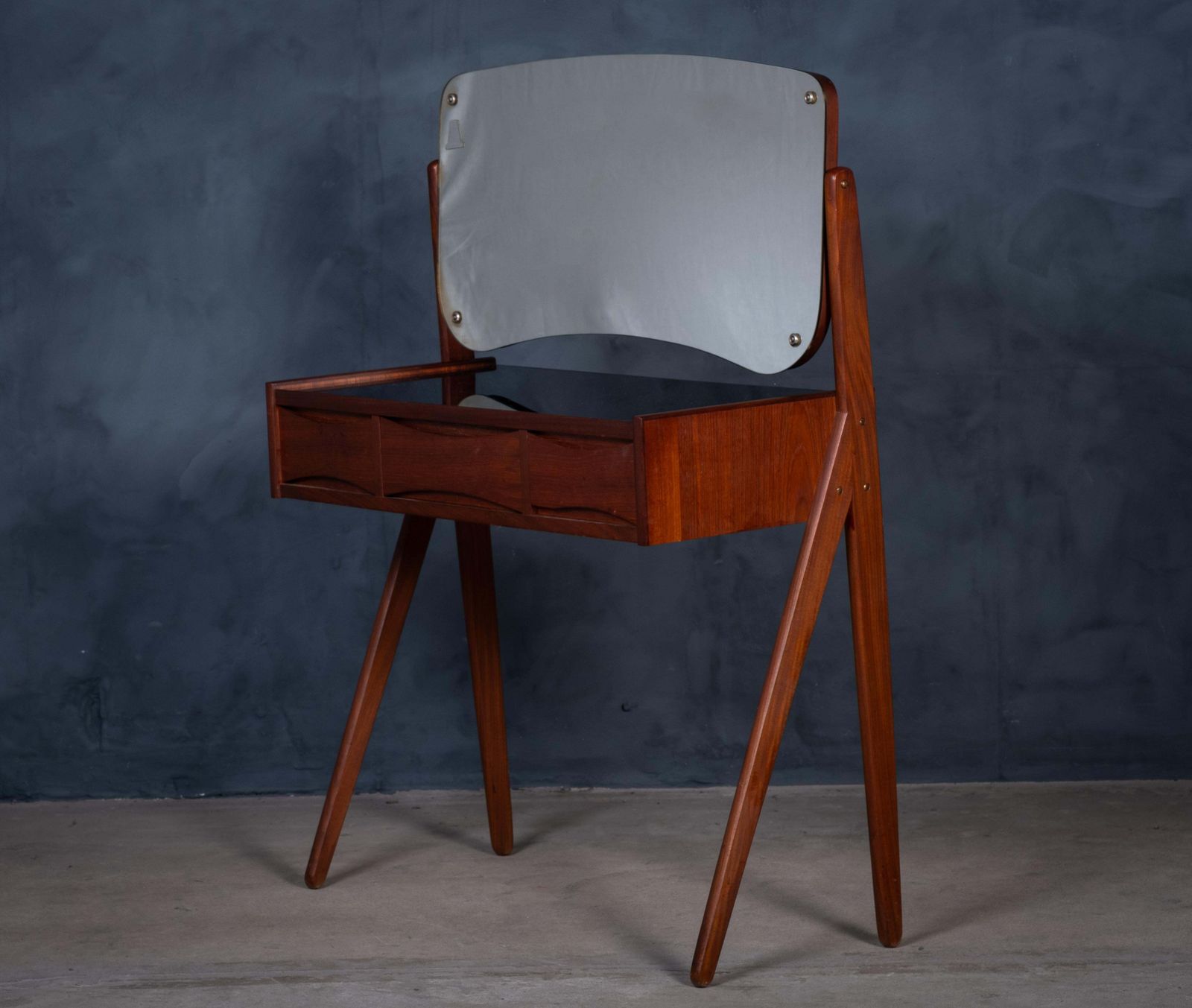 Vintage Danish Dressing Table From ølholm Møbelfabrik, 1960s photo for sale