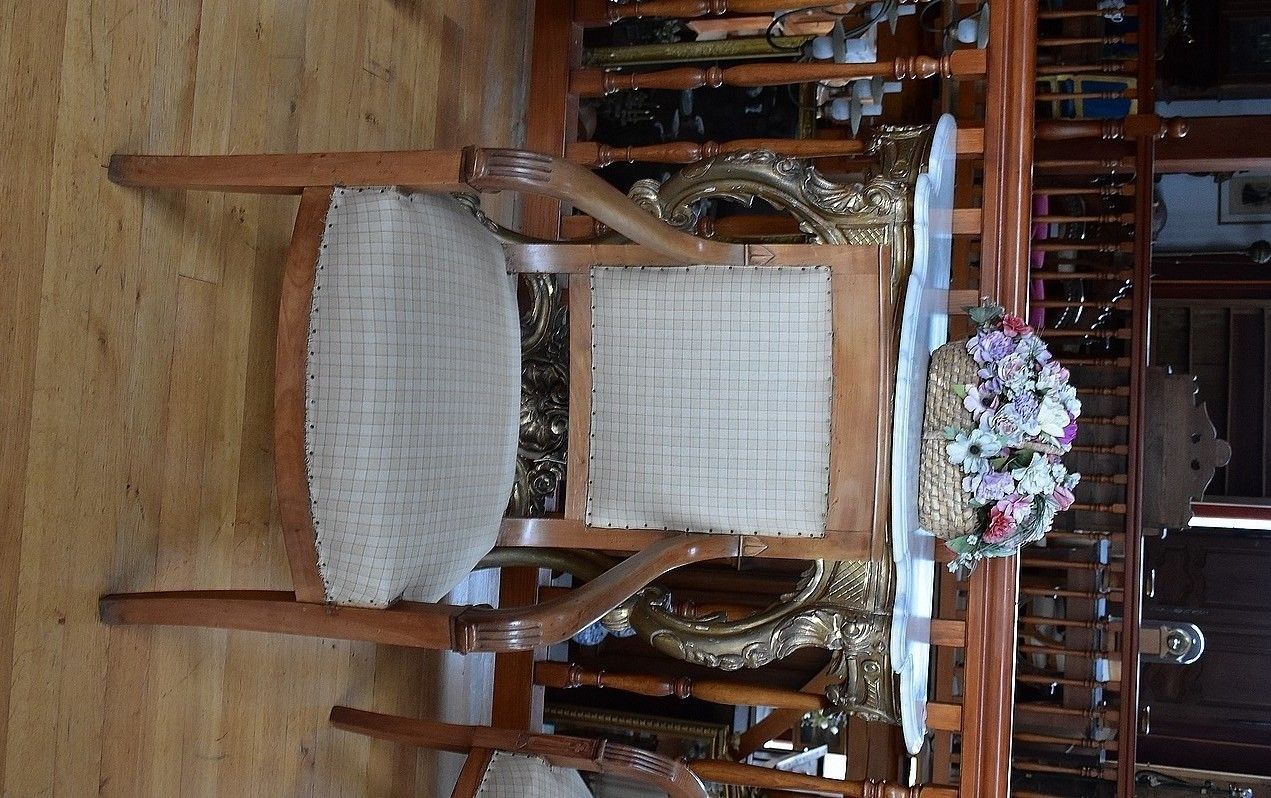 Empire Armchair Cherry,19th