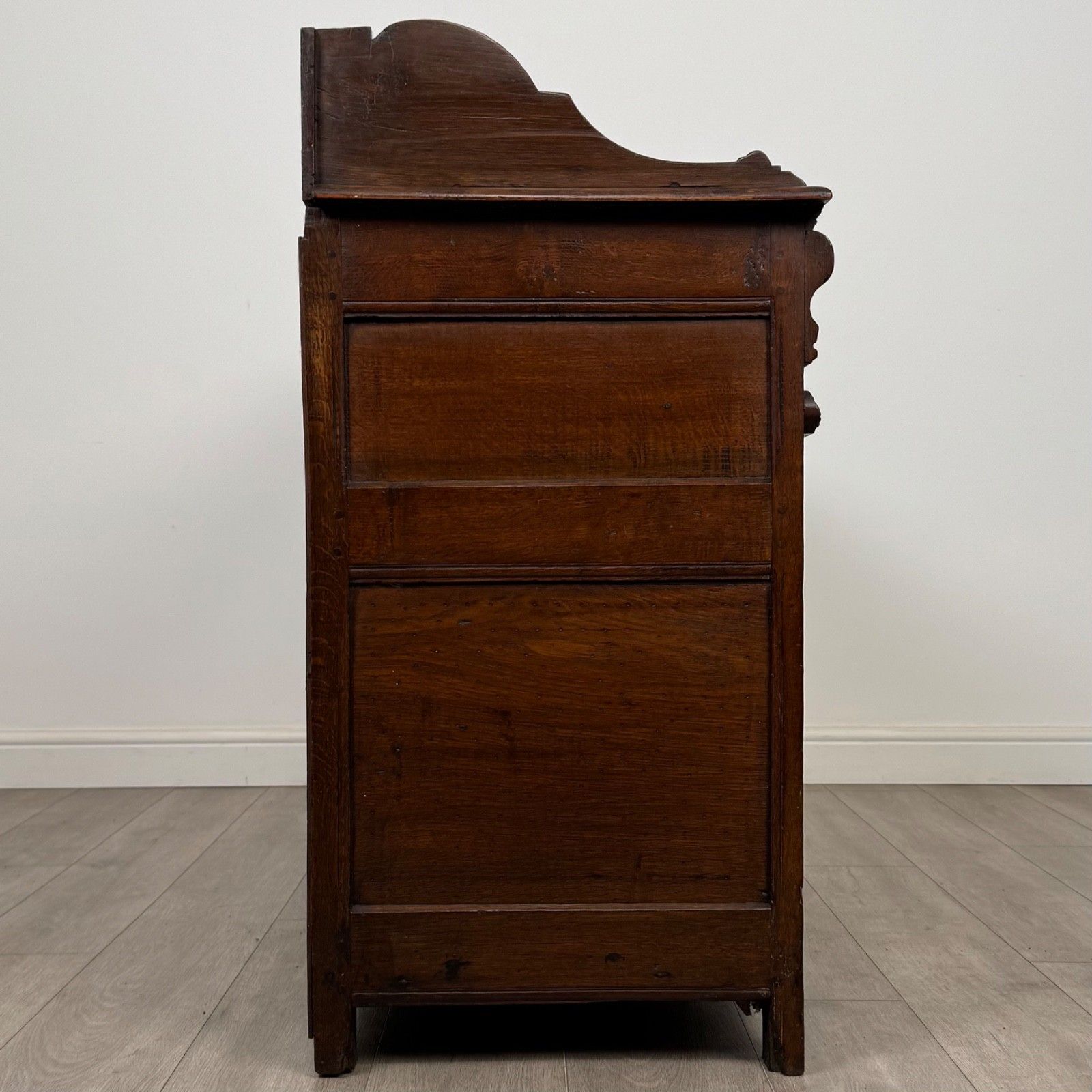 Antique 18th Century Georgian Sideboard In Oak ( Af 5223 ) photo vintage