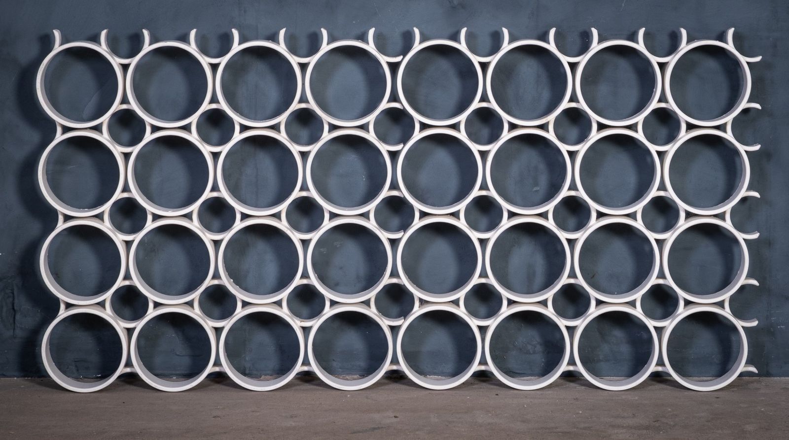 Kunst Space Age Modulaire Wand  Of Plafondpanelen, Jaren 1970, Set Van 4 photo