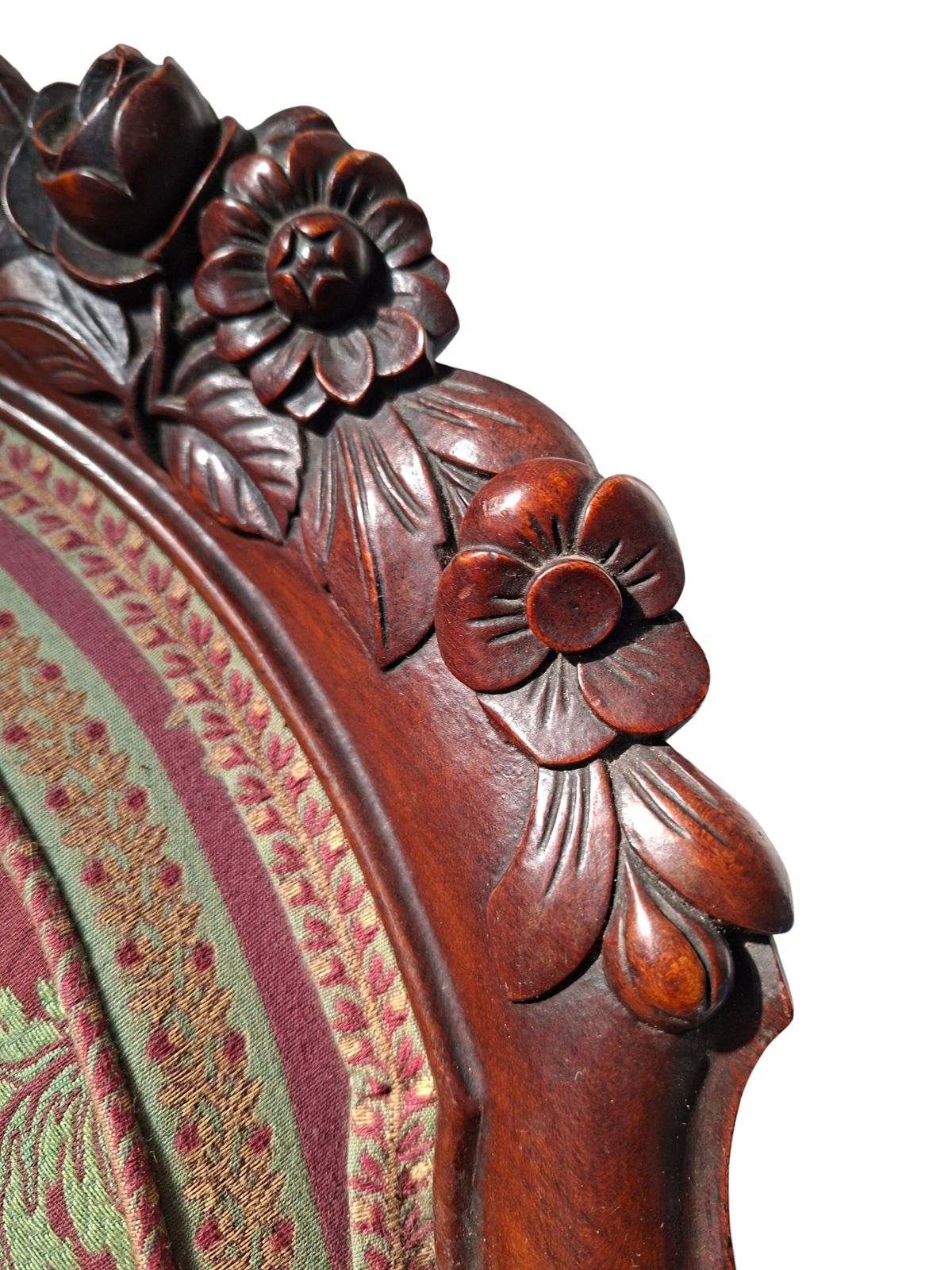 Coppia Di Poltrone D'epoca   Stile Luigi XV (Anni '60) In Pregiato Ciliegio photo Furniture