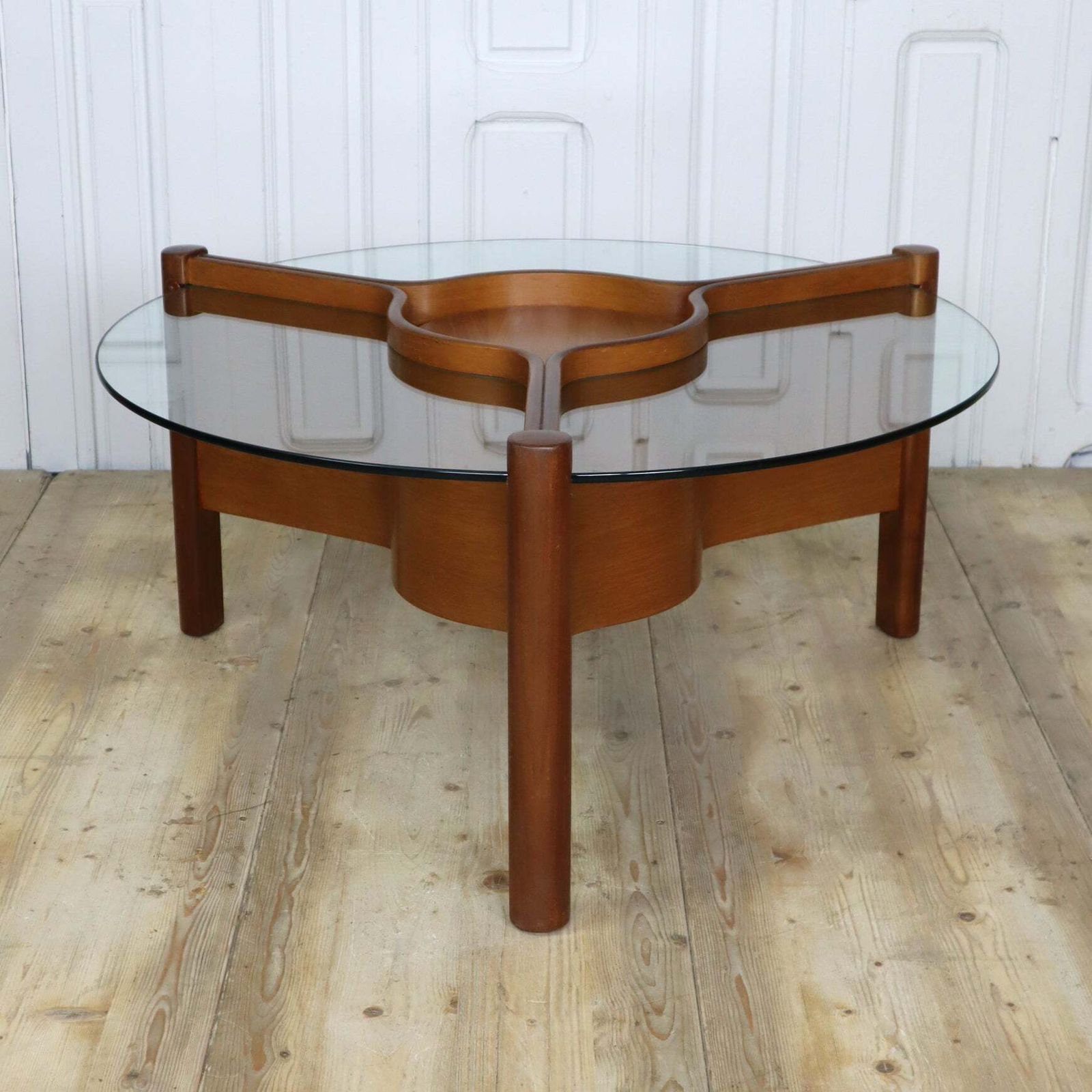 Rare Mid Century Teak Nathan Thermoformed Coffee Table 2002f photo for sale