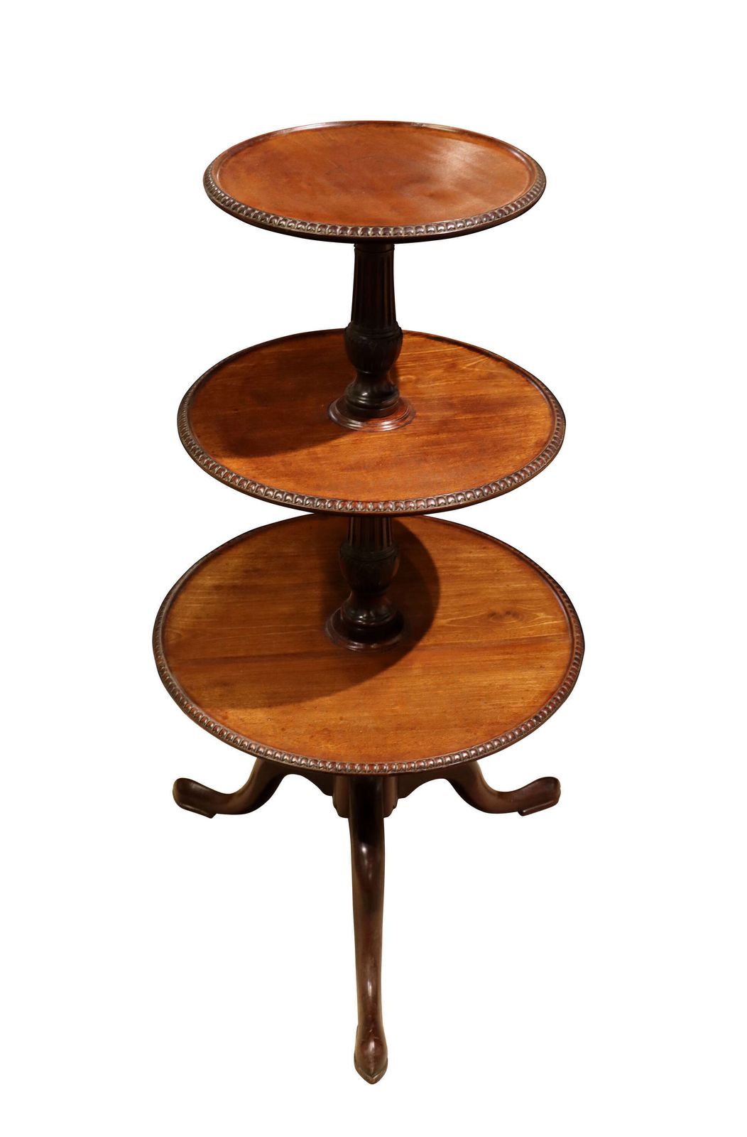 An Elegant Regency Mahogany Revolving Dumb Waiter, Circa 1820. photo furniture