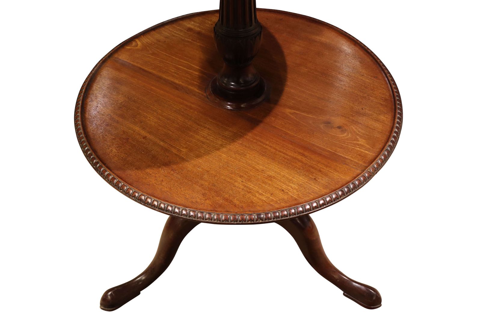 An Elegant Regency Mahogany Revolving Dumb Waiter, Circa 1820. photo for sale