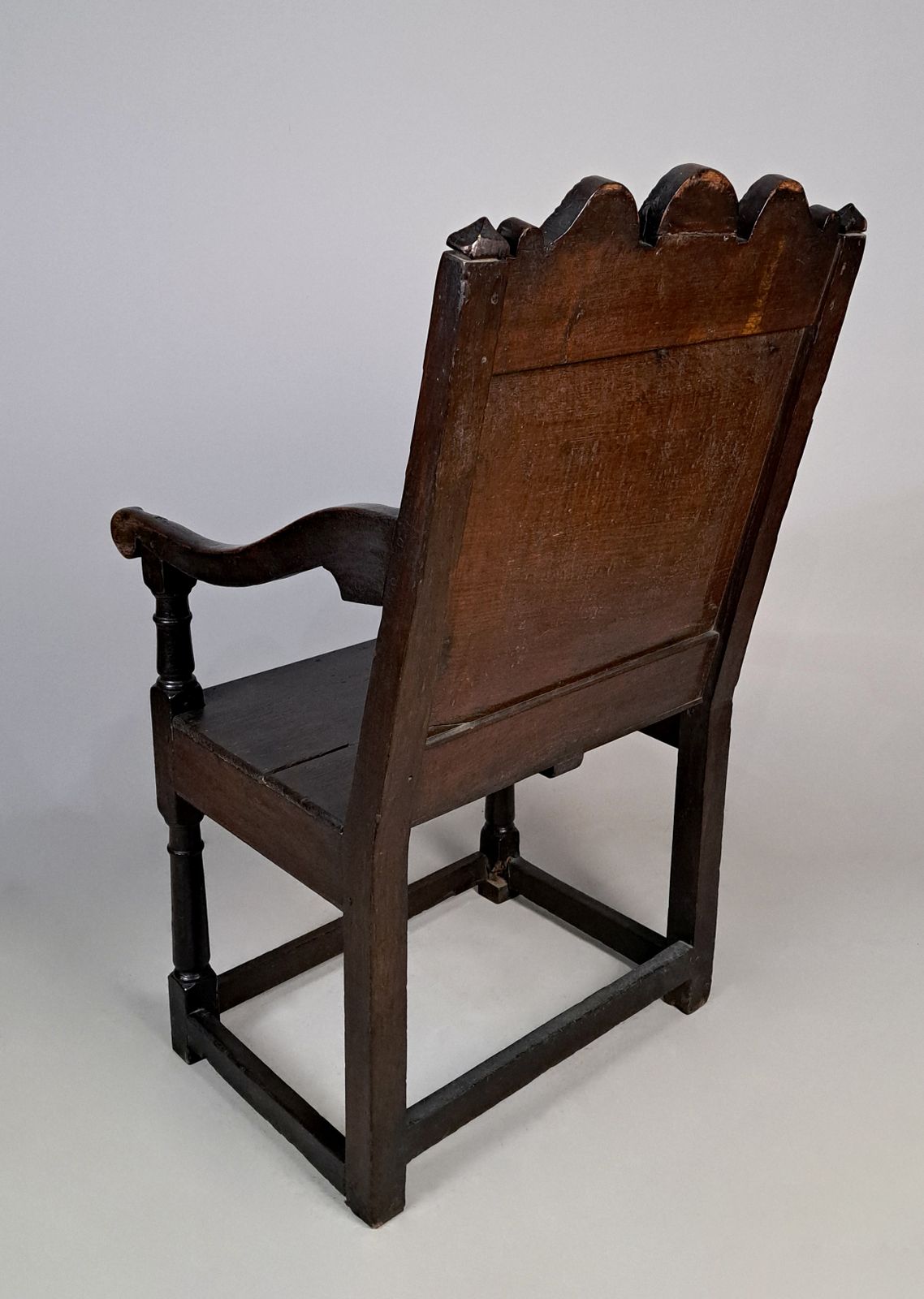 English Oak Yorkshire Wainscot Armchair C. 1635 photo buy