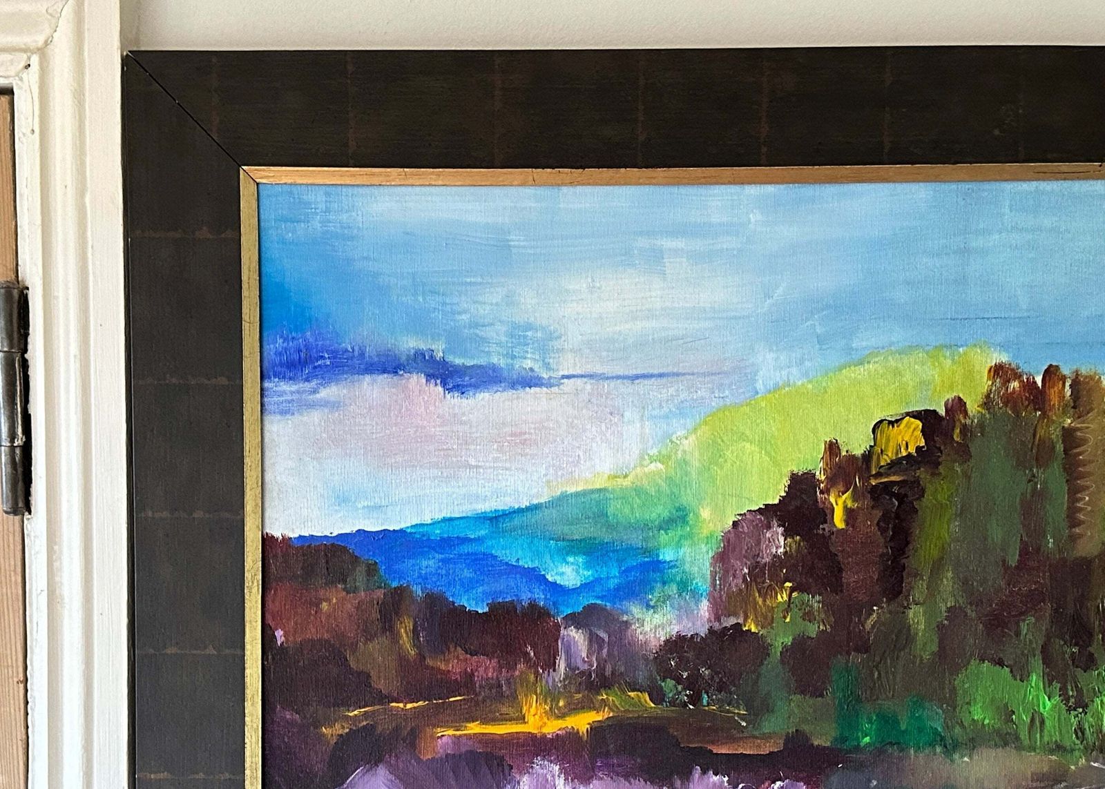 Contemporary Landscape Oil Painting photo furniture