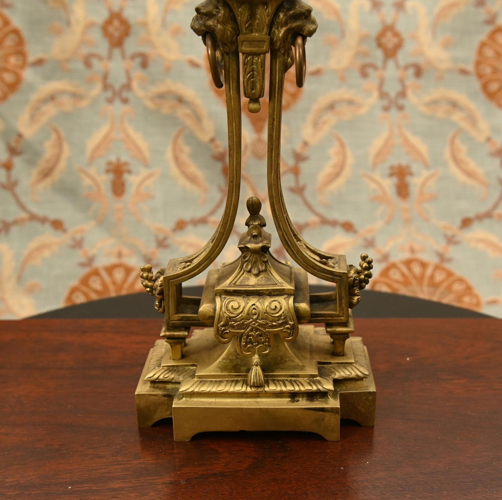 Louis XVI Gilt Clock Garniture Set Candelabras 1880 photo 1400.0