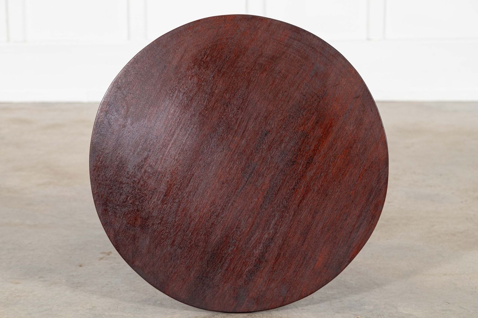 19thc English Mahogany Tilt Top Bobbin Occasional Table photo Furniture