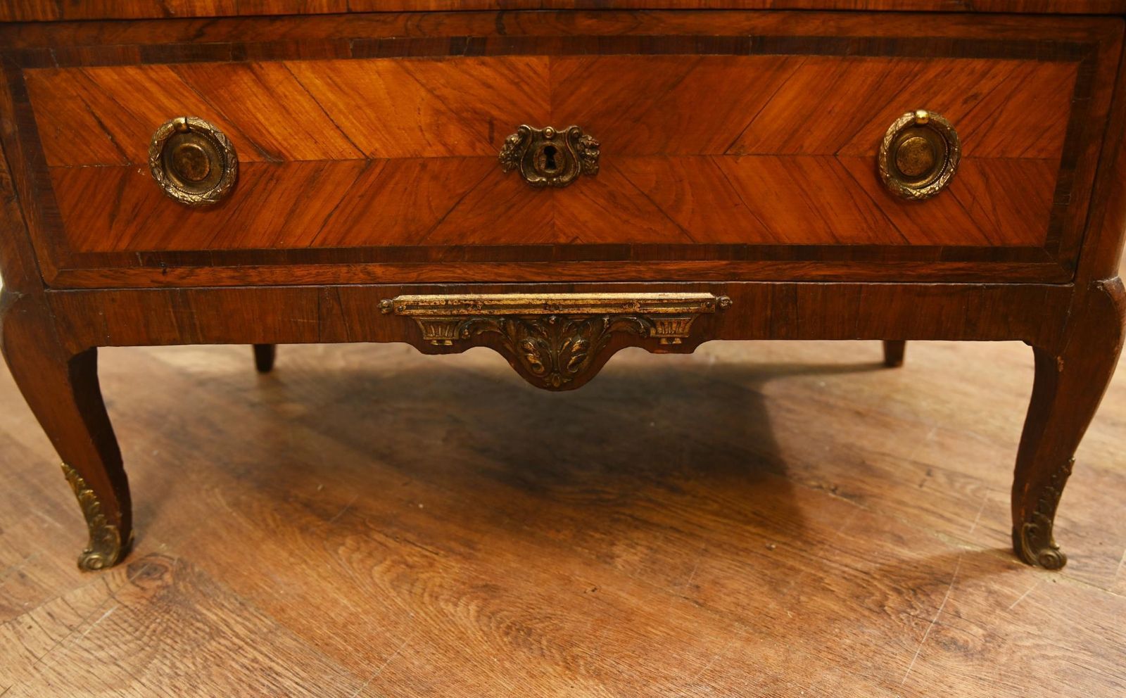 1550.0 French Louis XVI Chest Drawers Tall Boy Commode photo