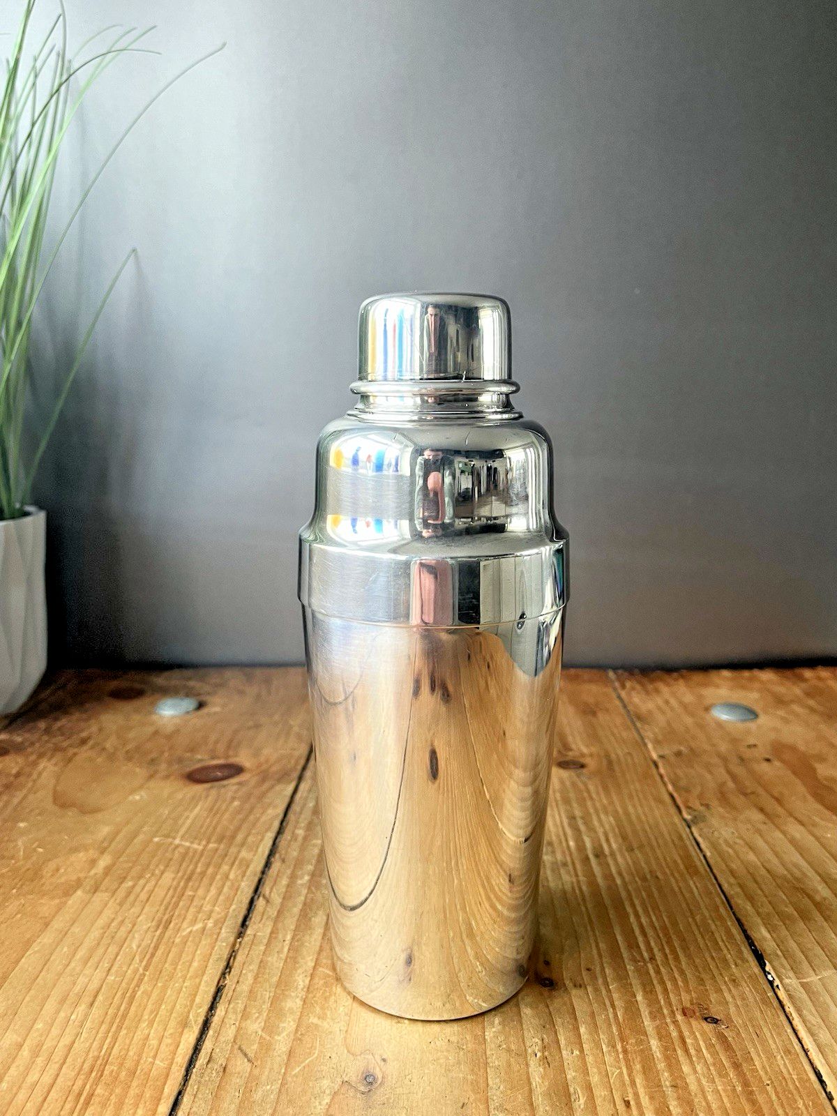 photo for sale Antique Art Deco Christofle Cocktail Shaker / Citrus Juicer Press Silver Plated