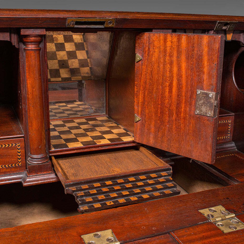 photo furniture Rare Antique Barrister's Bureau, English Secretary, Escritoire, Georgian, C.1760