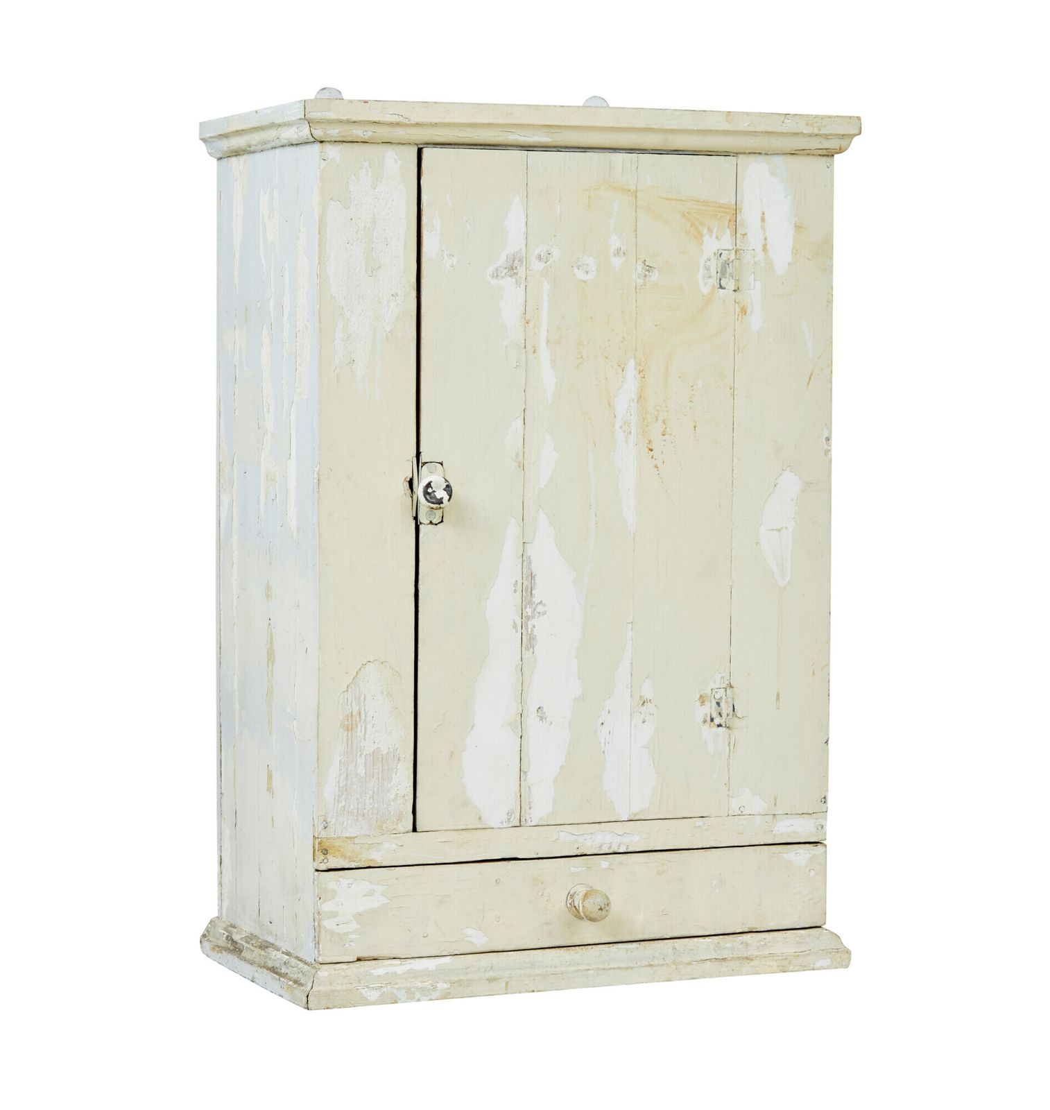 Scandinavian 19th Century Pine Wall Cupboard