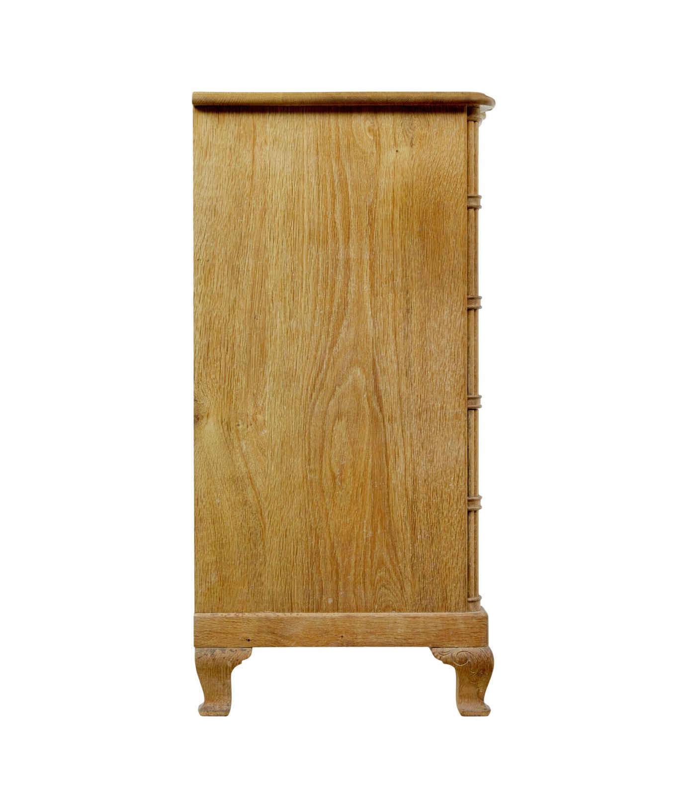 Mid Century Baroque Revival Solid Oak Chest Of Drawers photo furniture