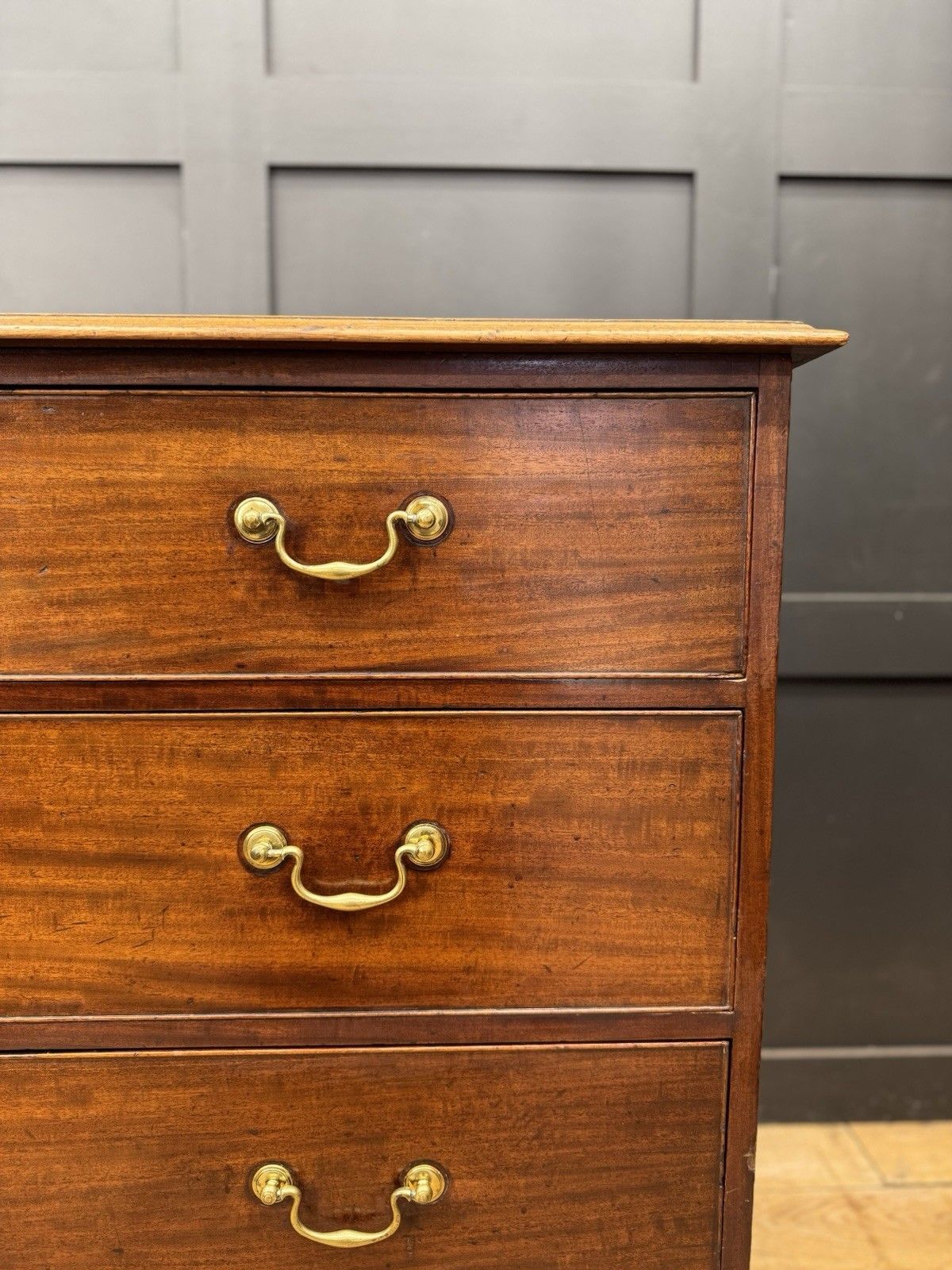 Antique Mahogany Chest Of Drawers / Bedroom Storage / Victorian Georgian photo furniture