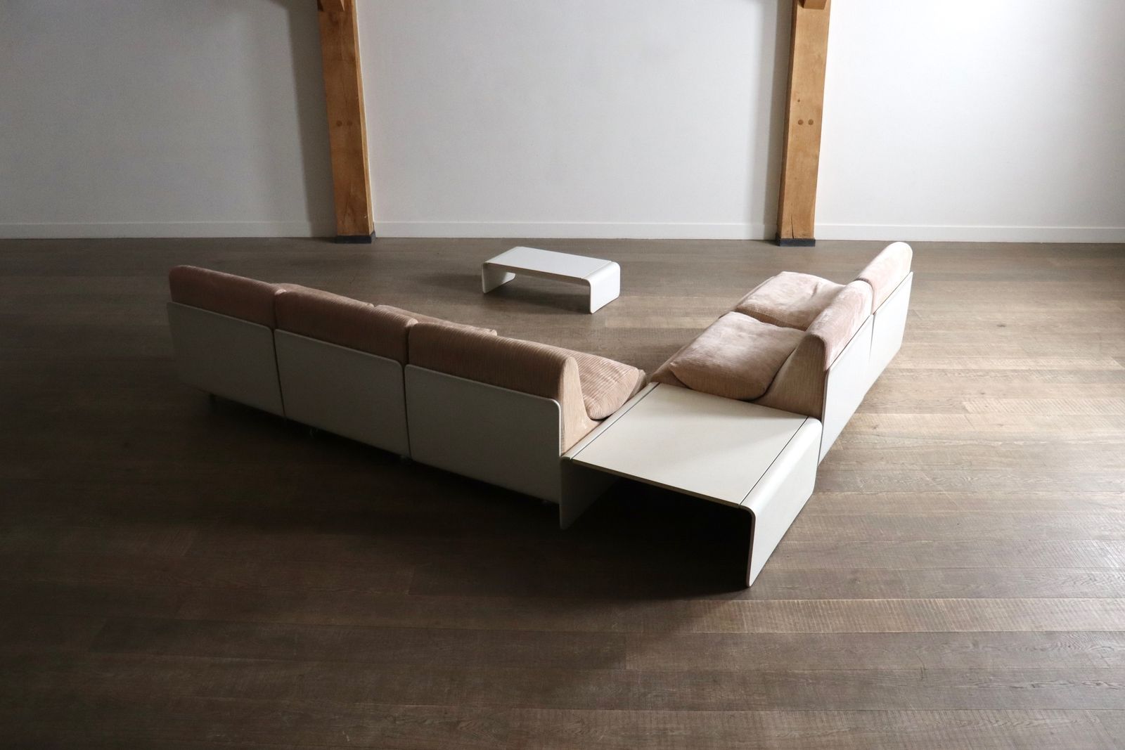Meubels Cor Orbis Modulaire Bank In Ribfluweel Door Luigi Colani, Jaren 1970 photo