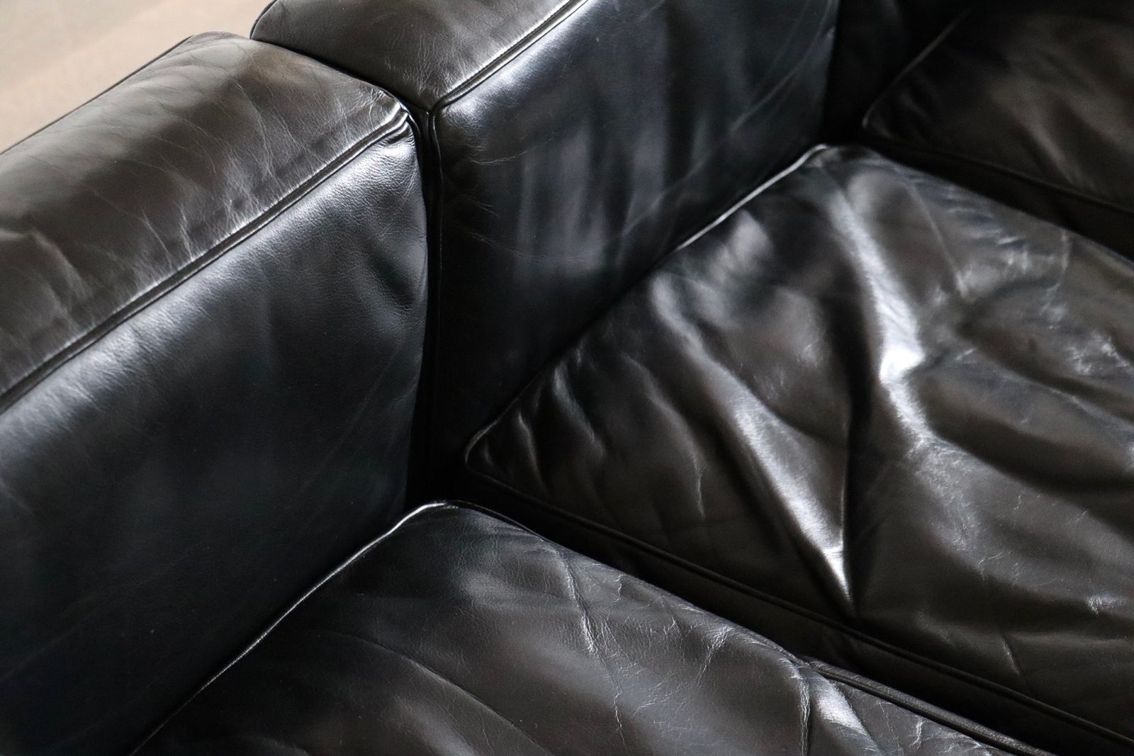 Cassina Lc2 Three Seater Sofa By Charlotte Perriand, Le Corbusier, 1960s photo Furniture