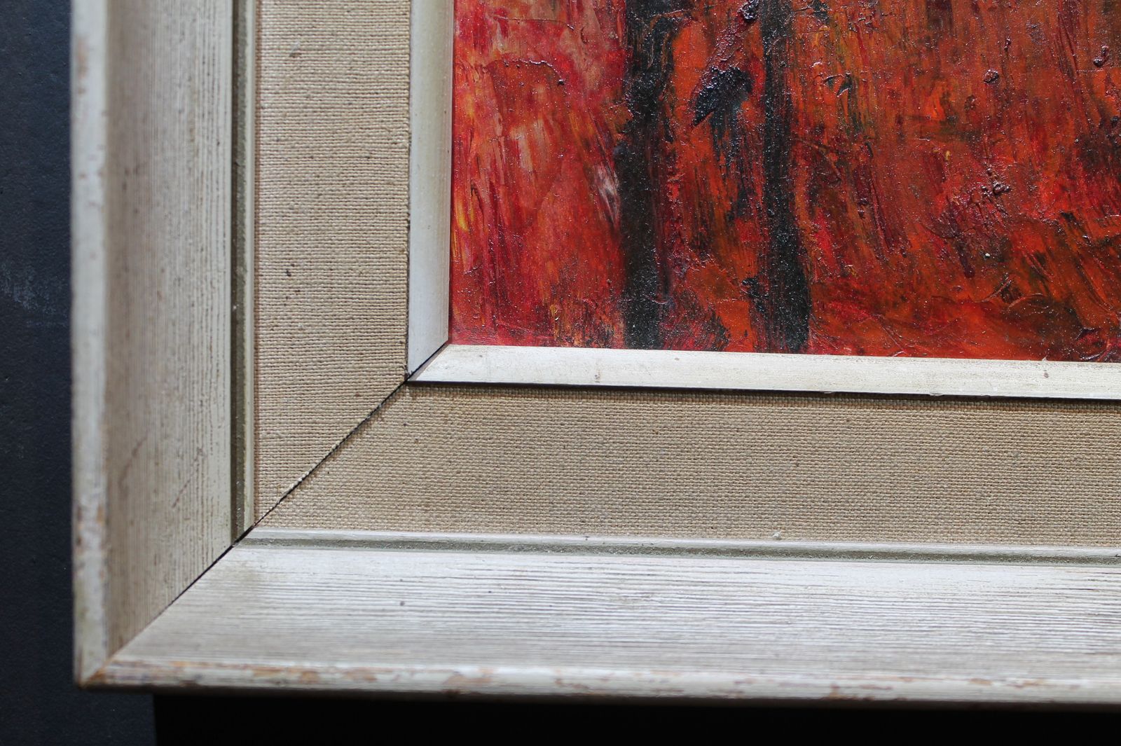 photo furniture Modern Art. Portrait Of A Melancholy Girl Signed Xavier Bueno