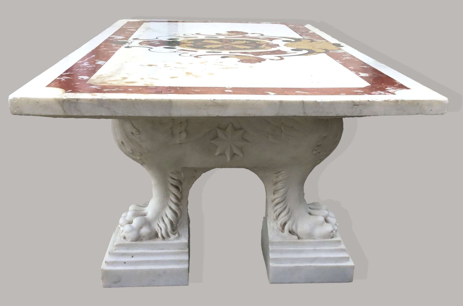 Magnificent C18th Large Italian Marble Low Centre Table photo buy