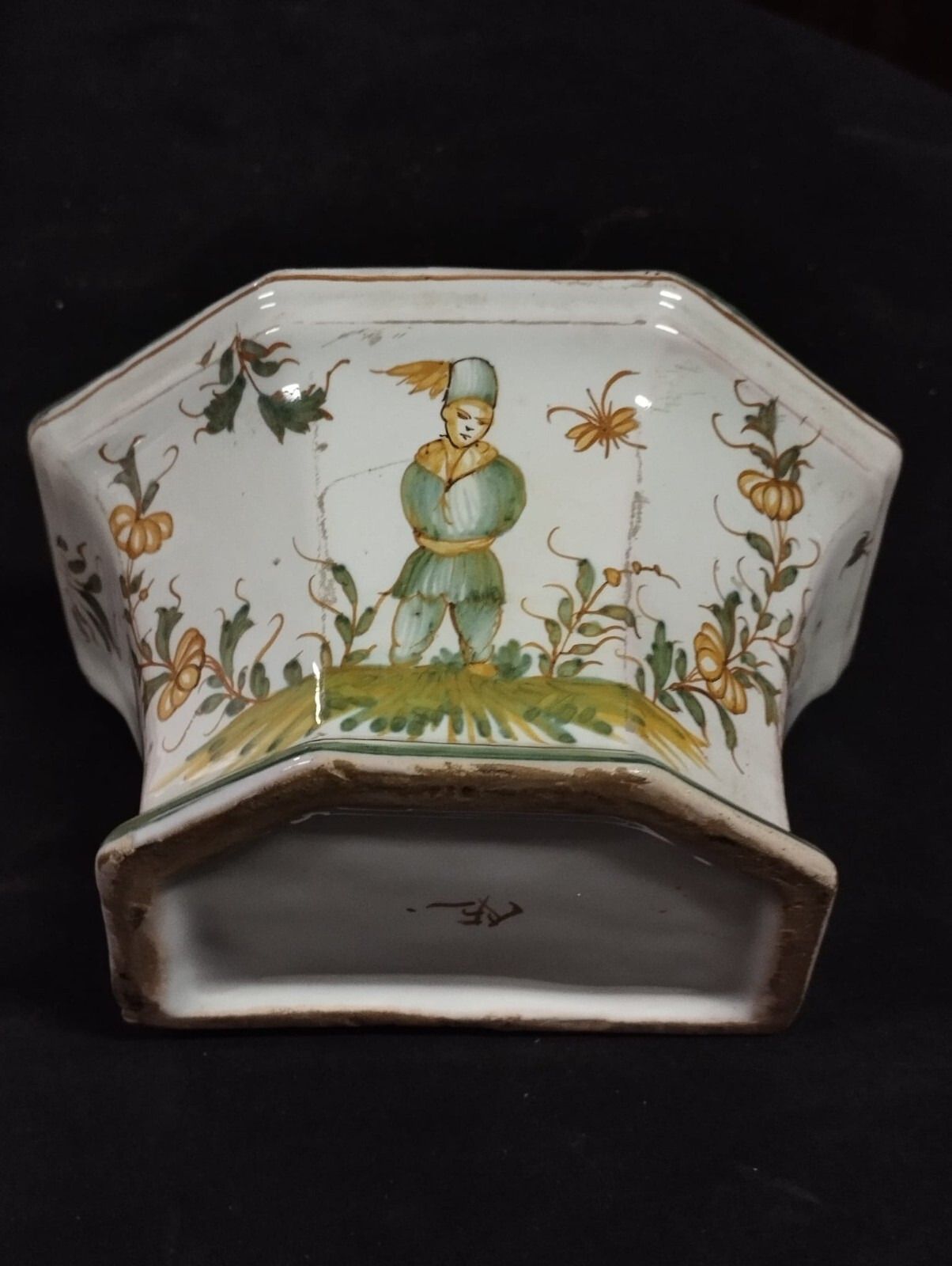 Majolica Flowerpot 18th Century France photo furniture