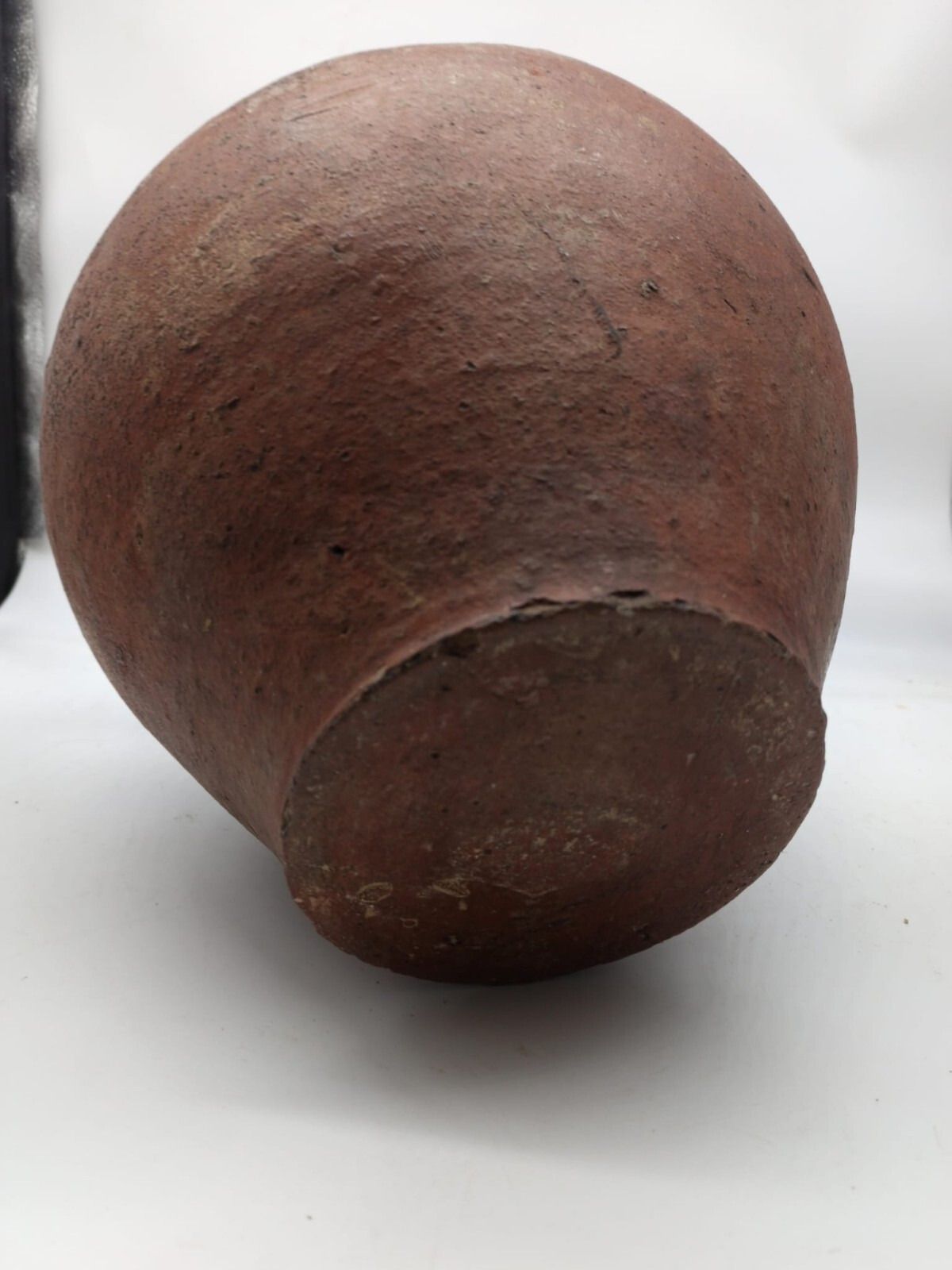 Home Decor Antique Glazed Terracotta Vase Orcio Tuscany 17th Century Italy photo