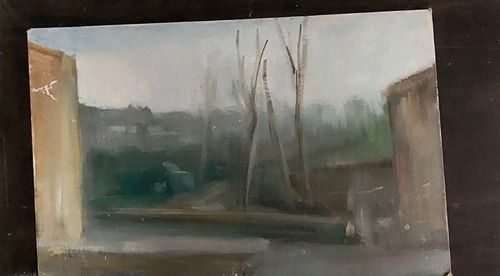 photo furniture Oil Painting On Canvas View Of Florence First Half Of The 900