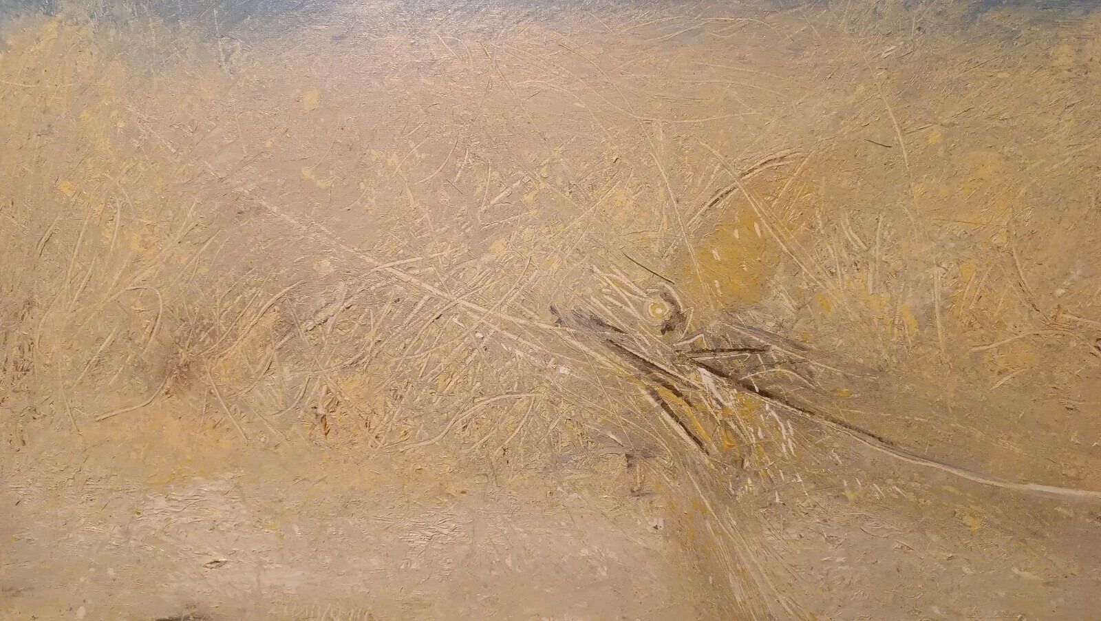 photo furniture Large Informal Abstract Painting Giancarlo Zamponi (Pistoia 1939)