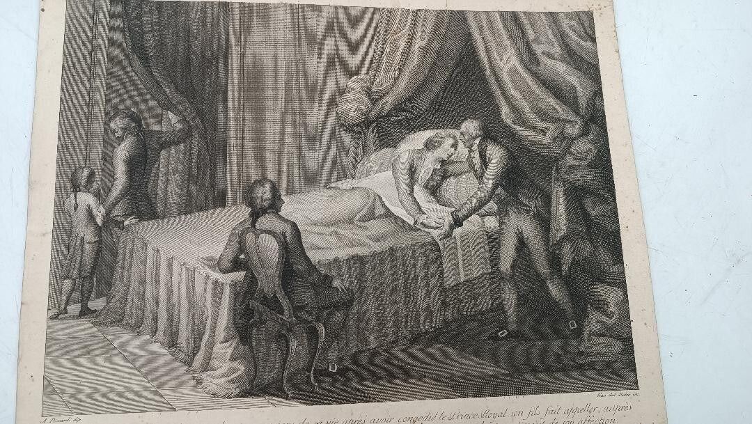 Antique Engraving Engraver Francesco Dal Pedro Dip. A.Piccardi 18th Century photo furniture