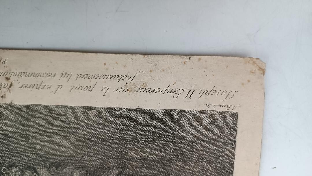 Antique Engraving Engraver Francesco Dal Pedro Dip. A.Piccardi 18th Century photo vinterior