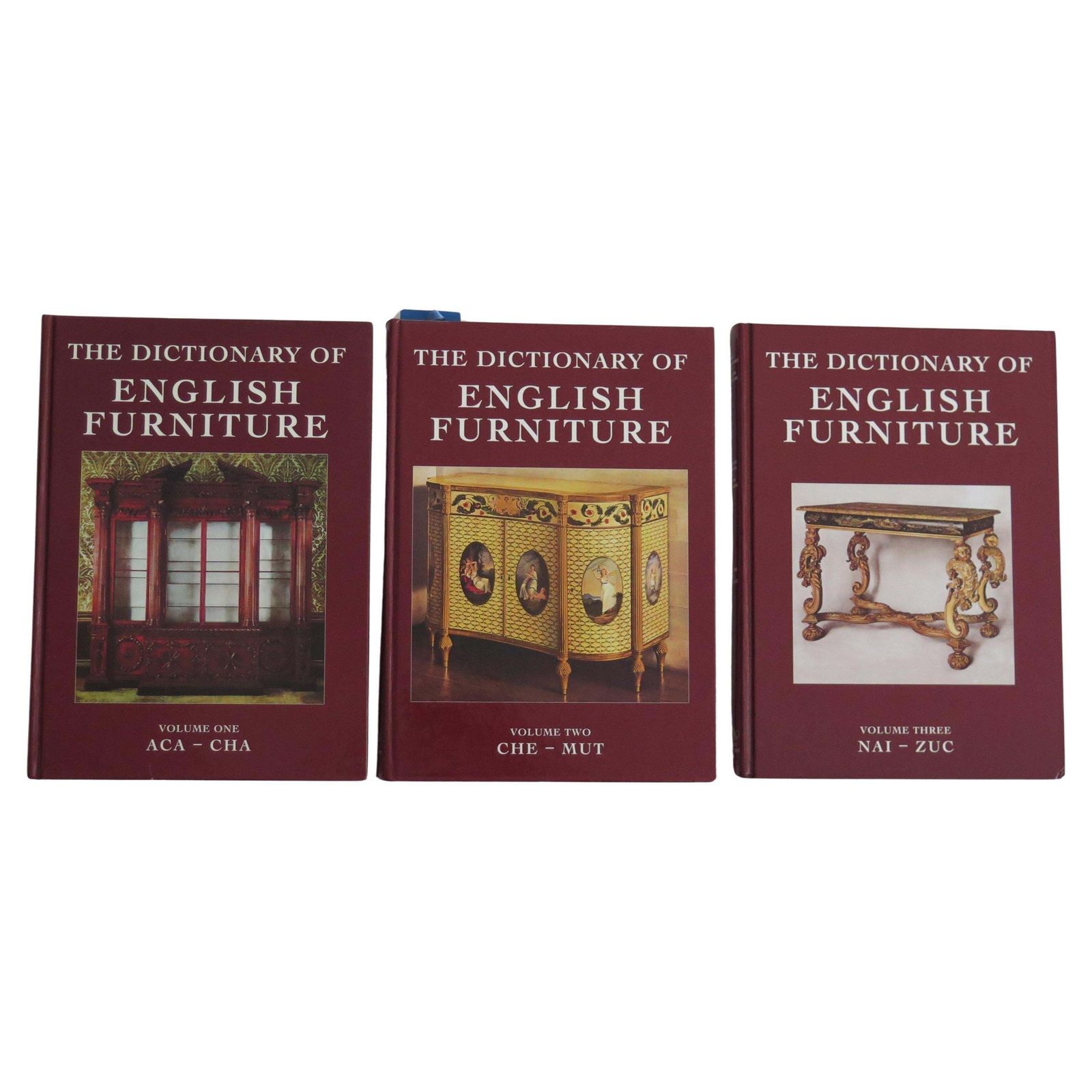 Set Of 3 Books The Dictionary Of English Furniture By Antique Collectors Club Uk