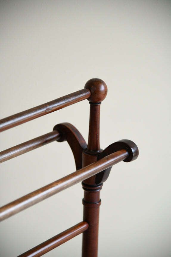 Victorian Mahogany Towel Rail photo buy
